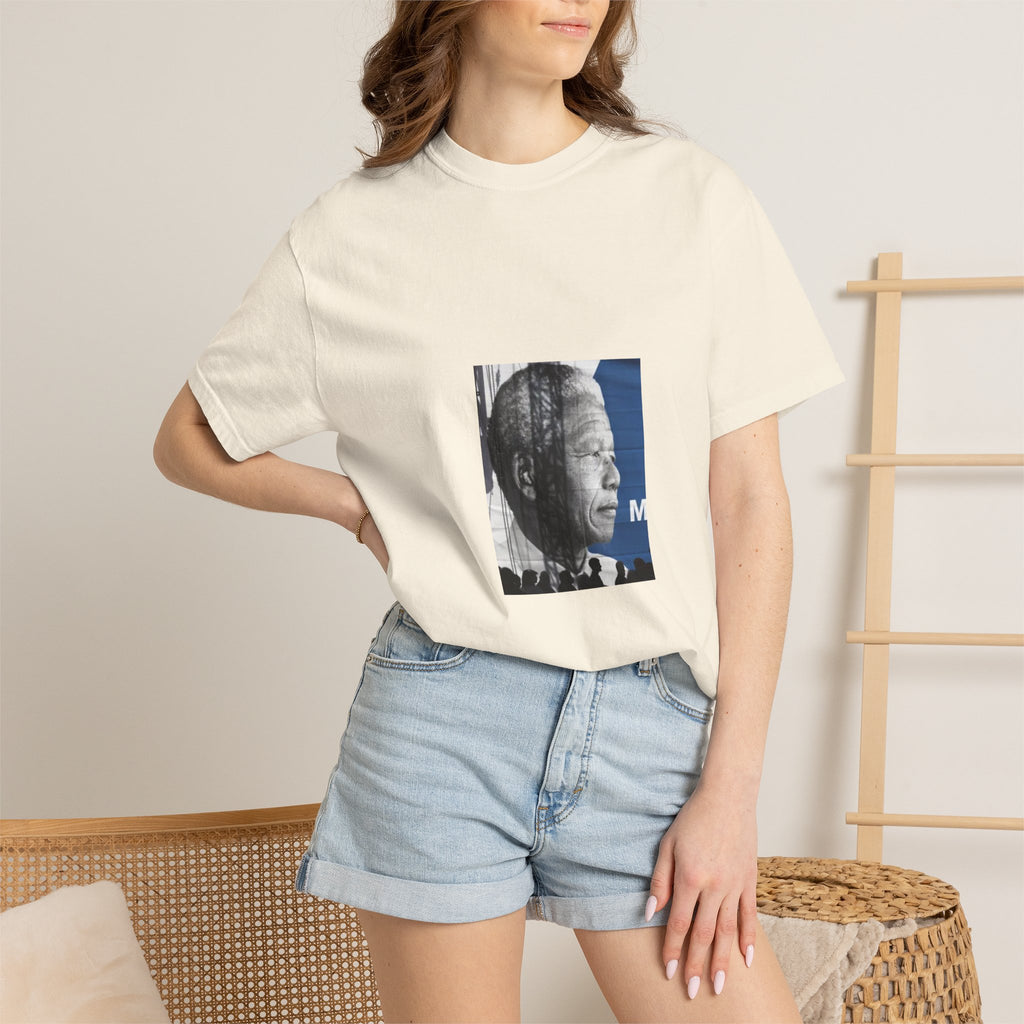 Nelson Mandela Portrait T-Shirt — Inspirational Civil Rights Graphic Tee