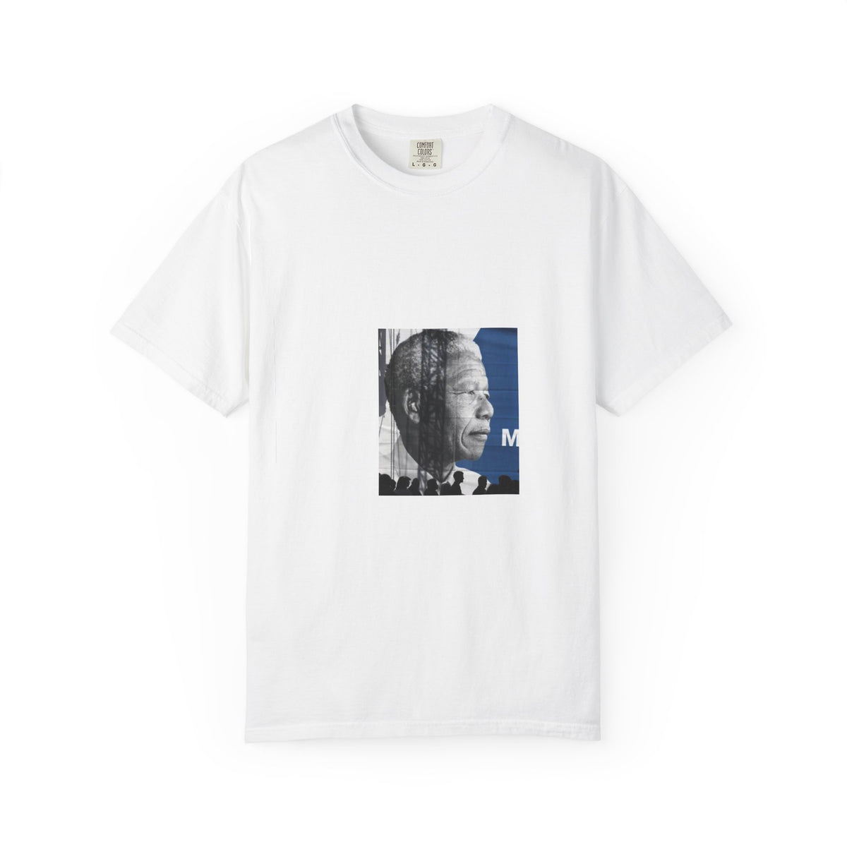Nelson Mandela Portrait T-Shirt — Inspirational Civil Rights Graphic Tee