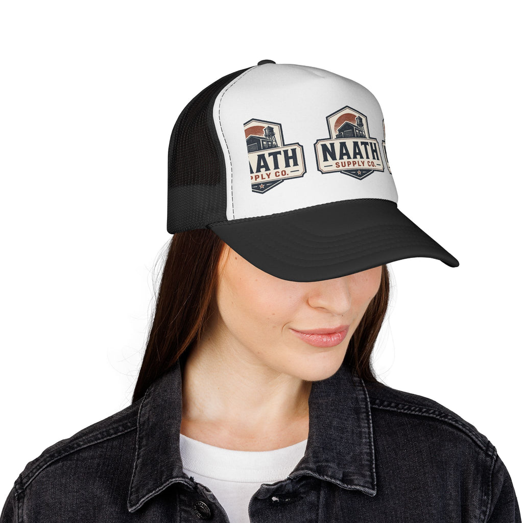 NAATH Supply Co. Trucker Hat - Vintage Outdoor Logo Mesh Cap