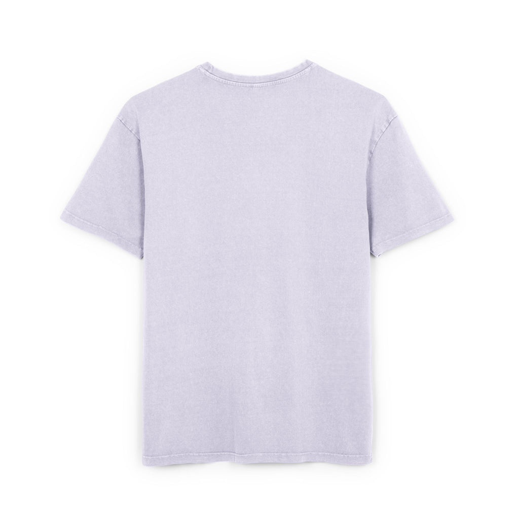 Vintage Arcade '7' Pattern Tee — Acid Wash Oversized Graphic T-Shirt