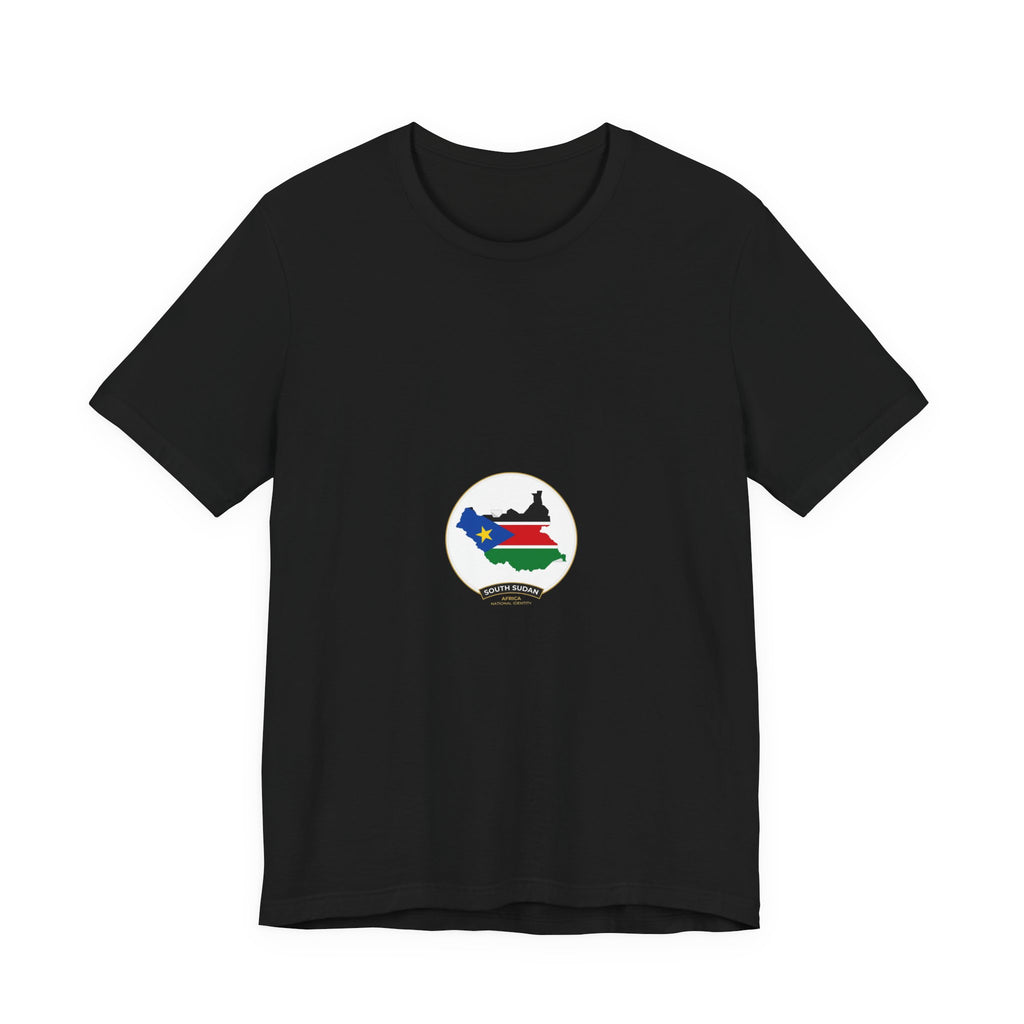 South Sudan Map Flag T‑Shirt — Proud South Sudanese Graphic Tee