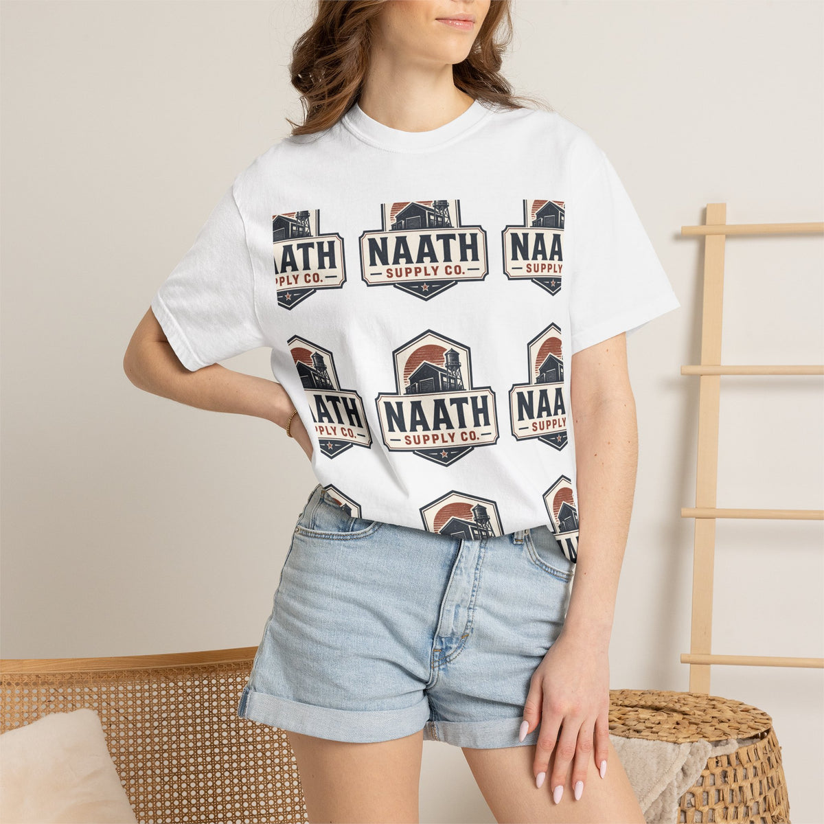 NAATH Supply Co. Logo T-Shirt — Retro Outdoor Badge Graphic Tee