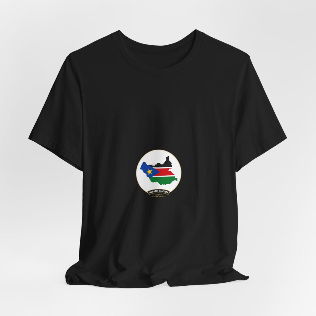 South Sudan Map Flag T‑Shirt — Proud South Sudanese Graphic Tee