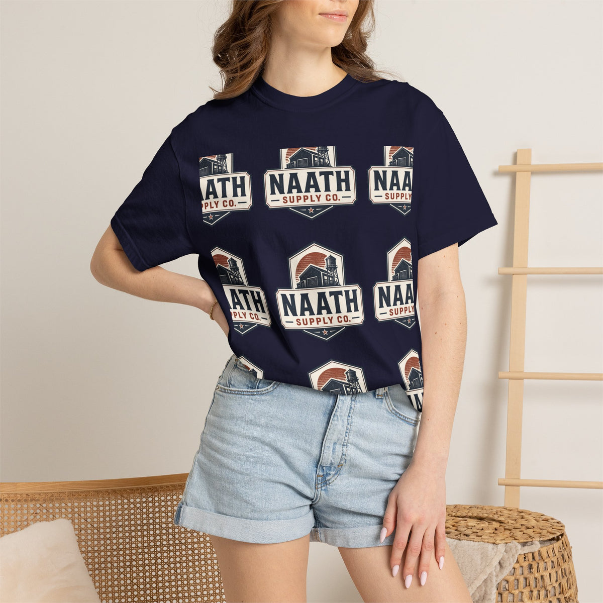 NAATH Supply Co. Logo T-Shirt — Retro Outdoor Badge Graphic Tee