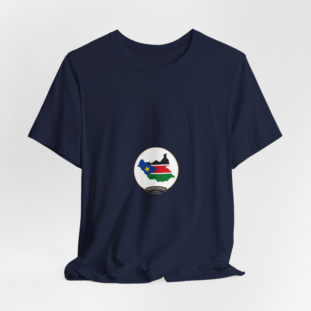 South Sudan Map Flag T‑Shirt — Proud South Sudanese Graphic Tee