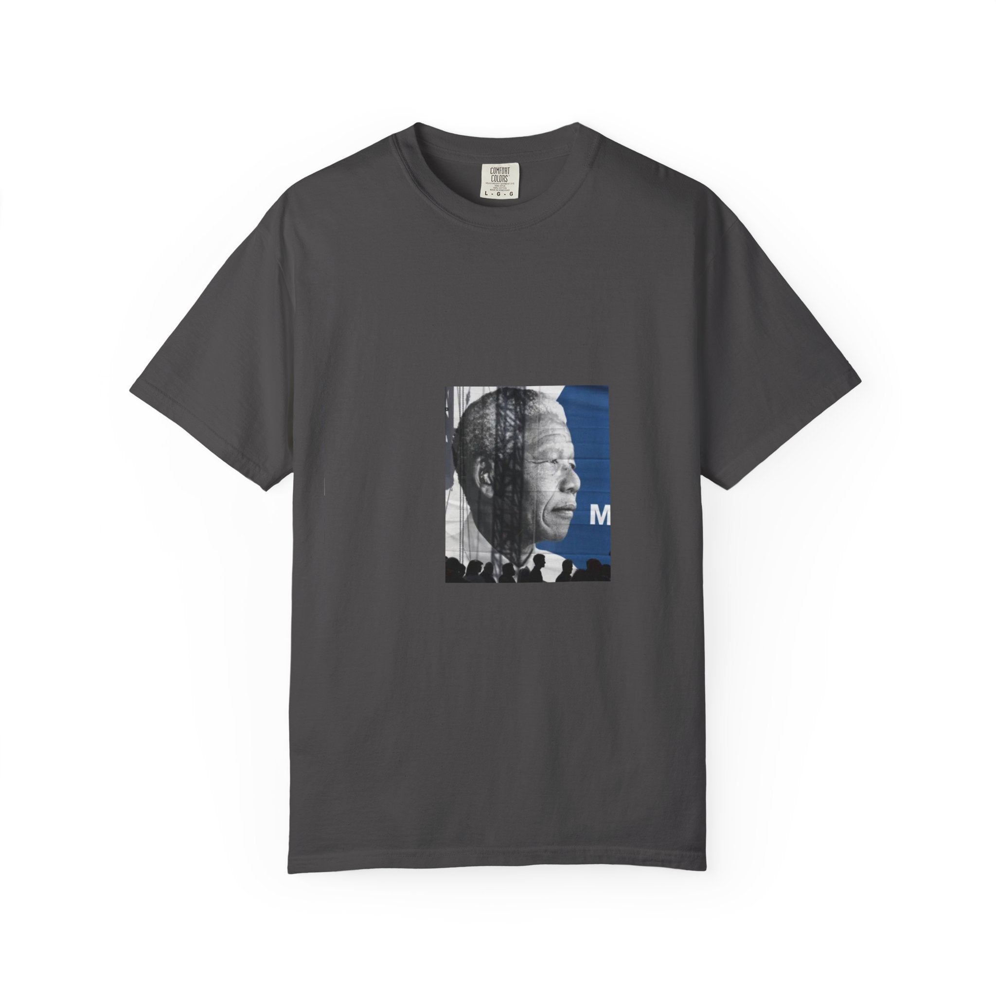 Nelson Mandela Portrait T-Shirt — Inspirational Civil Rights Graphic Tee
