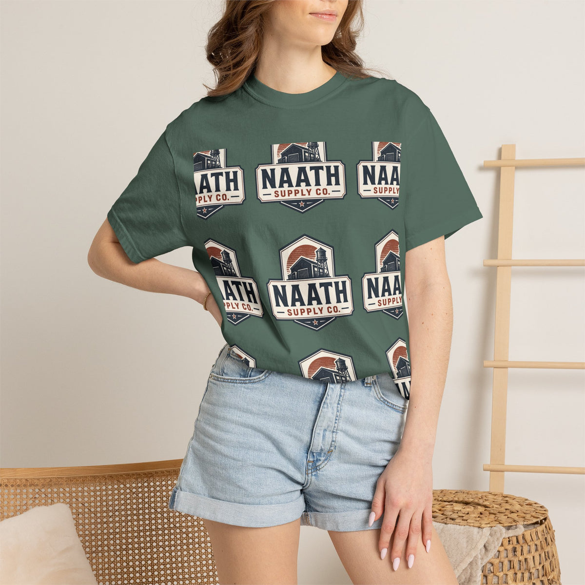 NAATH Supply Co. Logo T-Shirt — Retro Outdoor Badge Graphic Tee