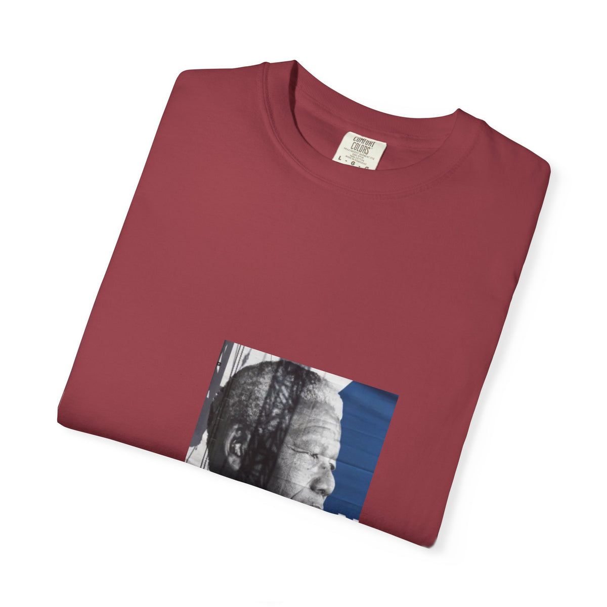 Nelson Mandela Portrait T-Shirt — Inspirational Civil Rights Graphic Tee
