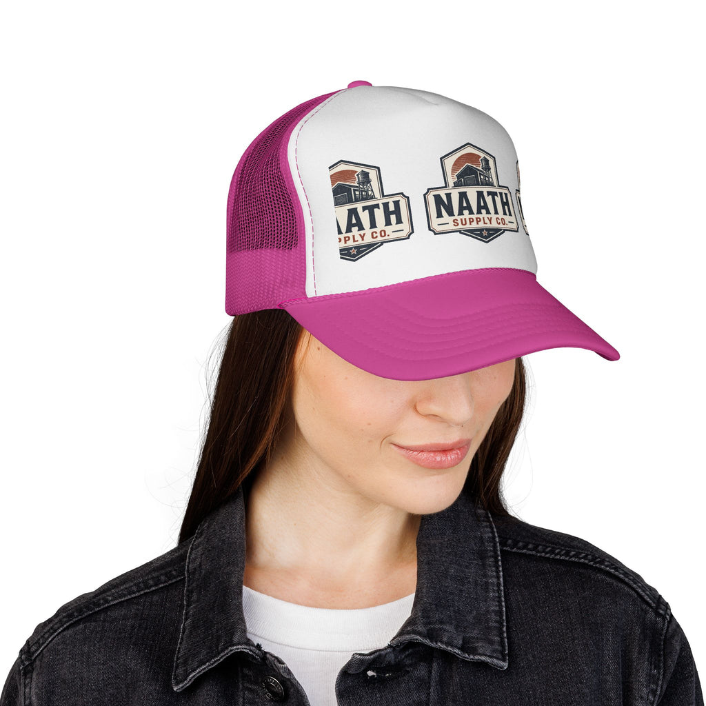 NAATH Supply Co. Trucker Hat - Vintage Outdoor Logo Mesh Cap