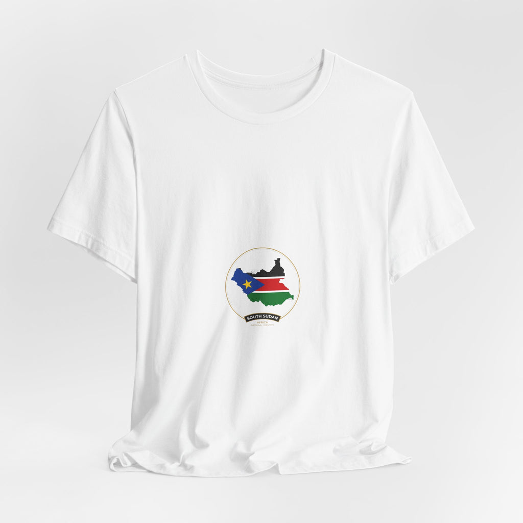 South Sudan Map Flag T‑Shirt — Proud South Sudanese Graphic Tee