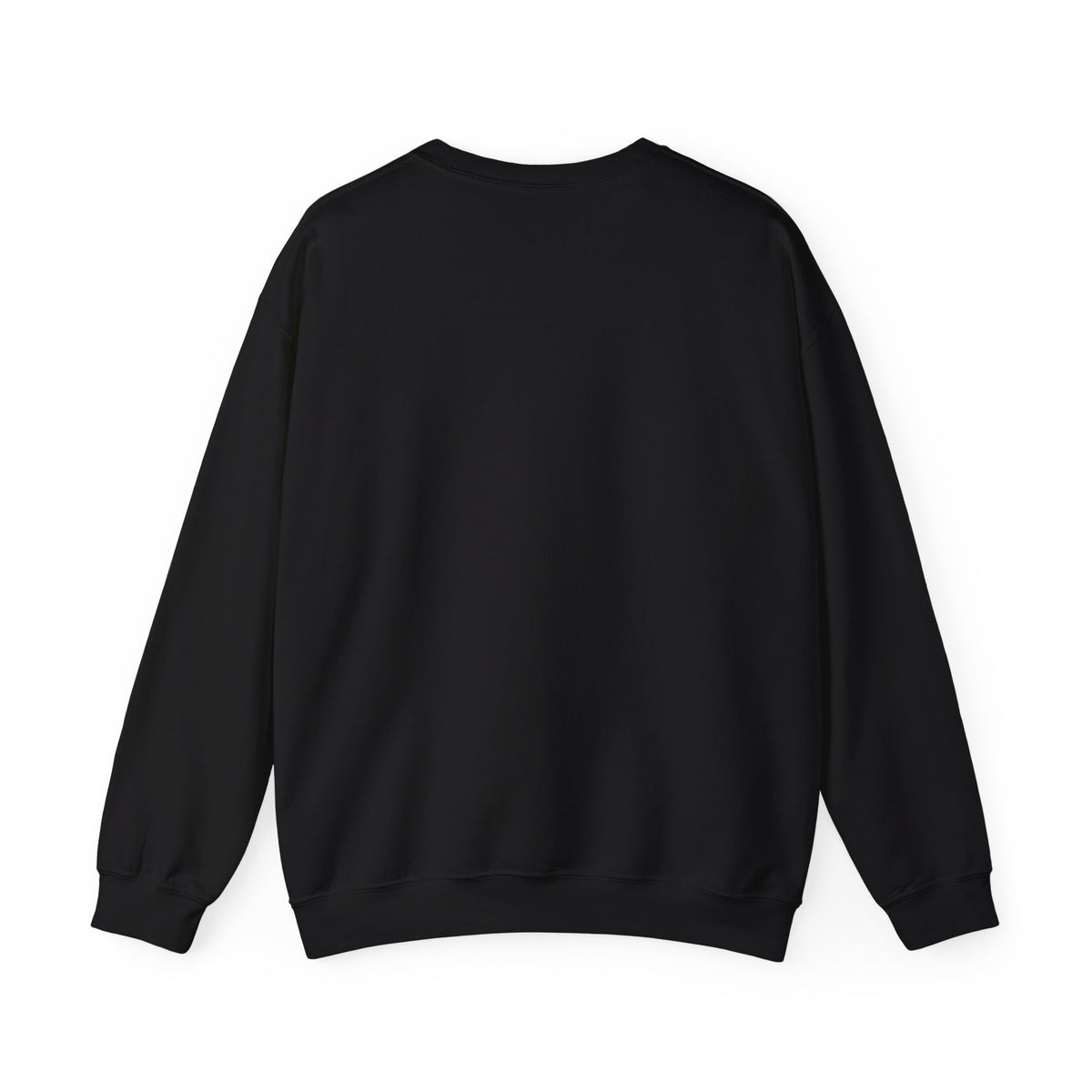Christian Cross Graphic Sweatshirt — Inspirational Faith Crewneck with Prayer Card Design
