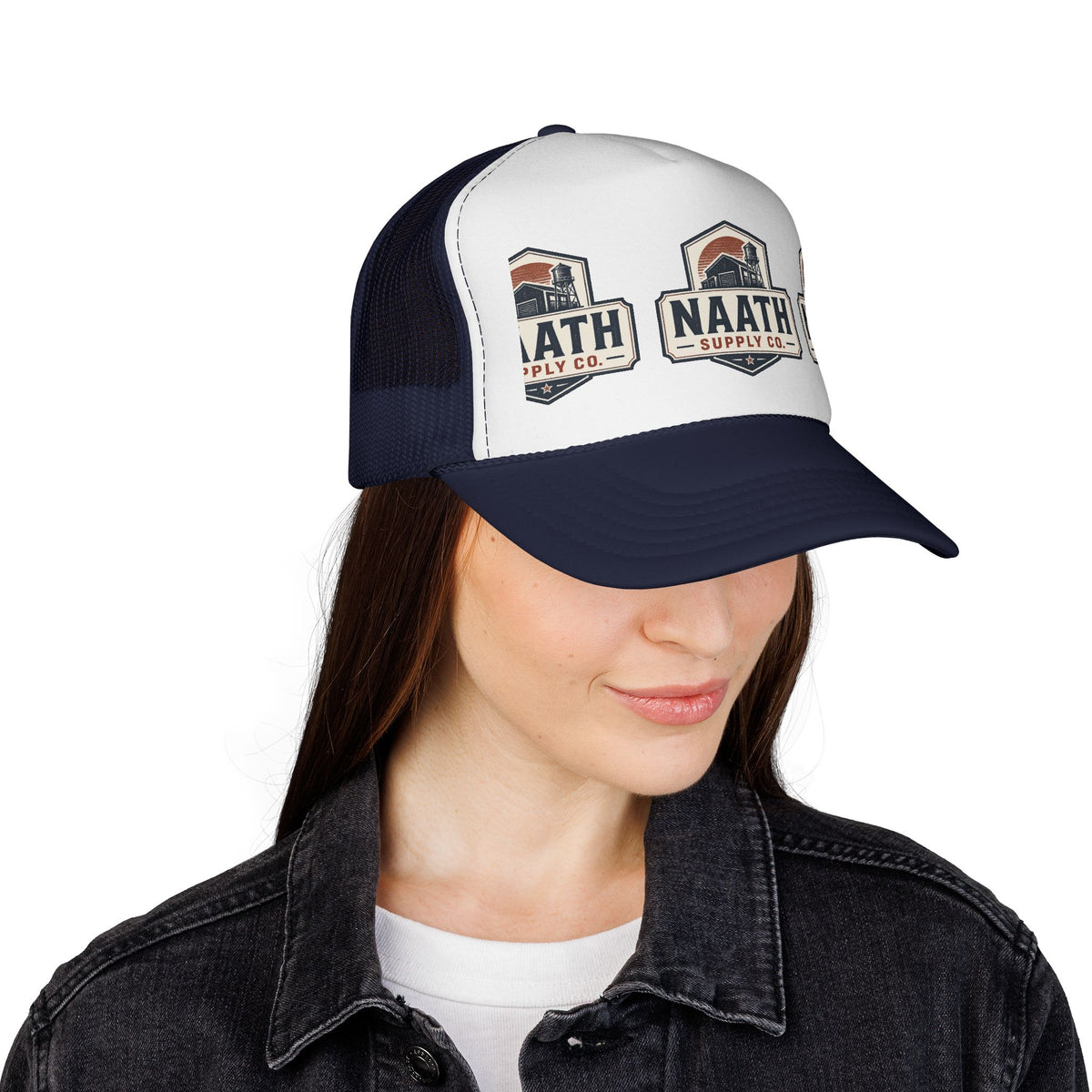 NAATH Supply Co. Trucker Hat - Vintage Outdoor Logo Mesh Cap