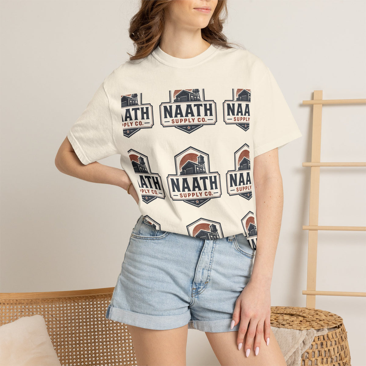 NAATH Supply Co. Logo T-Shirt — Retro Outdoor Badge Graphic Tee
