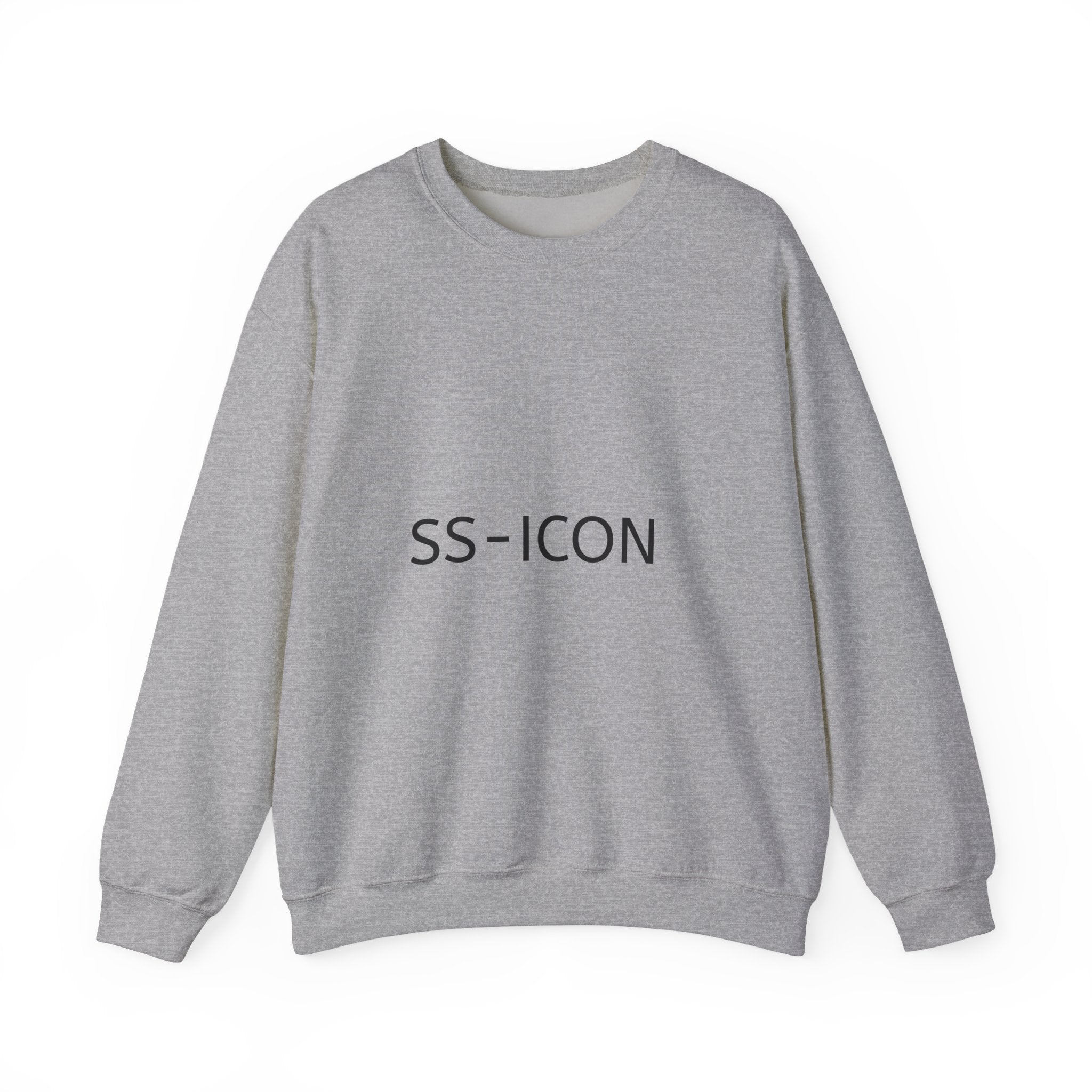 SS-ICON Minimalist Crewneck Sweatshirt — Graphic Logo Pullover