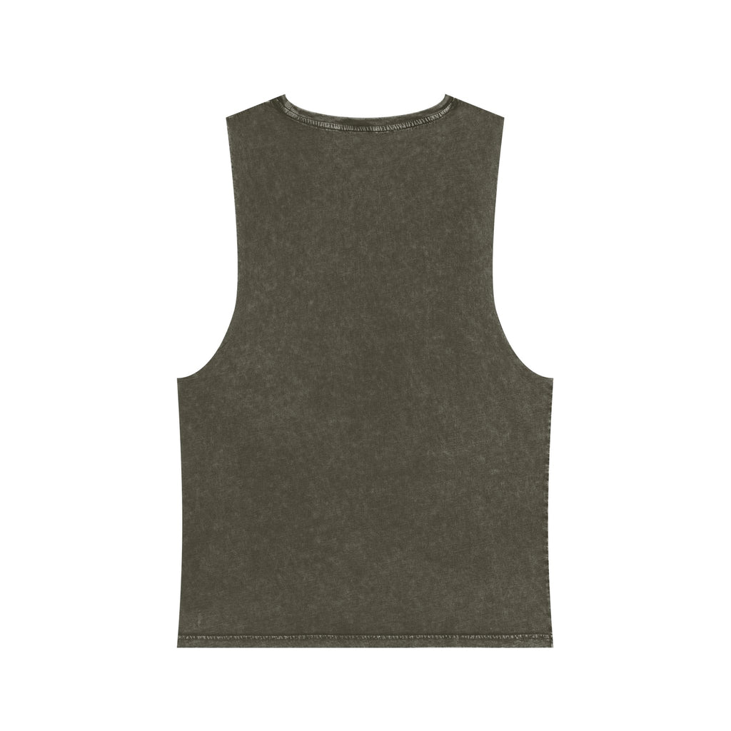 Naath Supply Co. Vintage Stonewash Tank — Retro Logo Muscle Tee