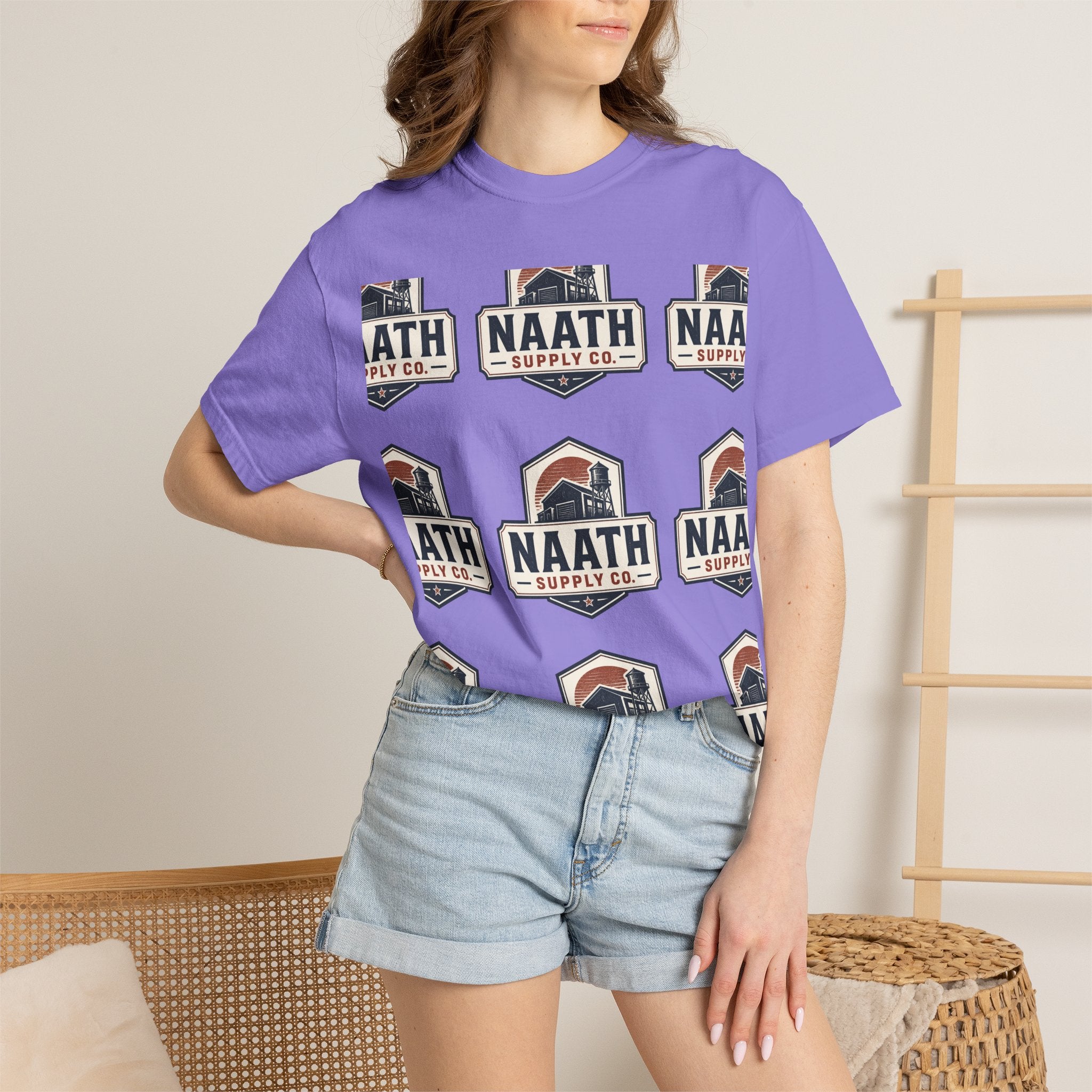NAATH Supply Co. Logo T-Shirt — Retro Outdoor Badge Graphic Tee