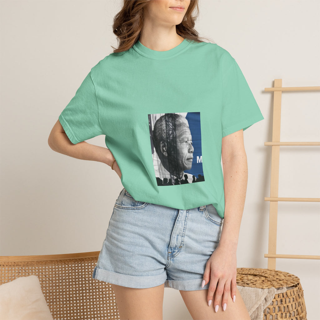Nelson Mandela Portrait T-Shirt — Inspirational Civil Rights Graphic Tee