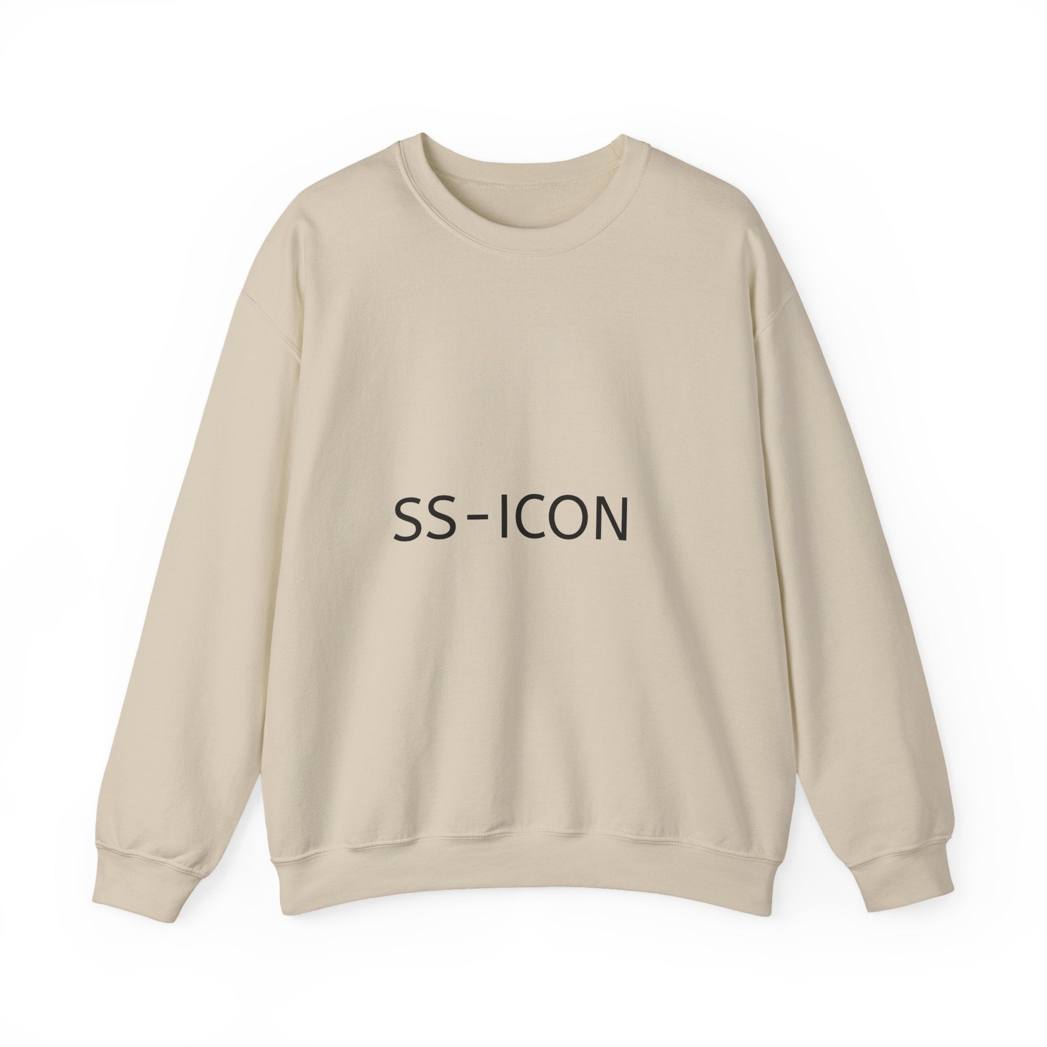SS-ICON Minimalist Crewneck Sweatshirt — Graphic Logo Pullover