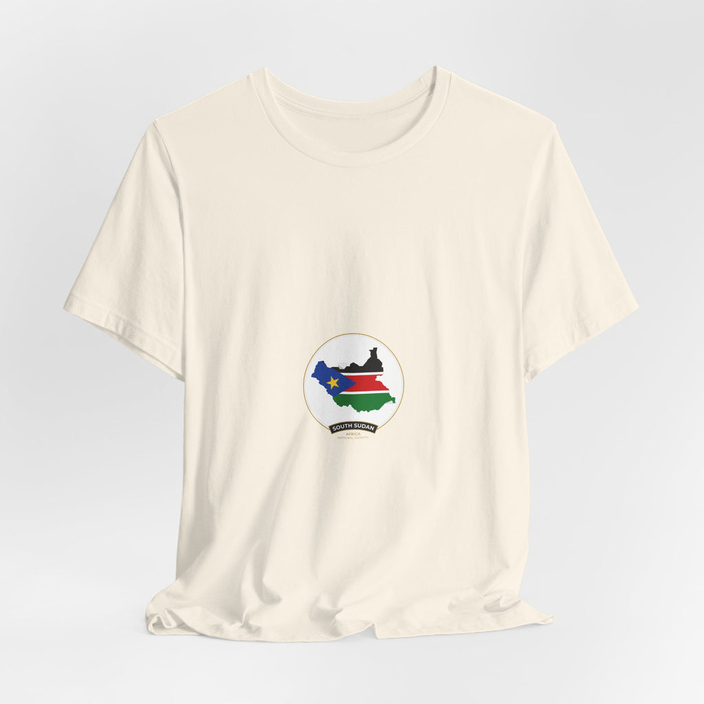 South Sudan Map Flag T‑Shirt — Proud South Sudanese Graphic Tee