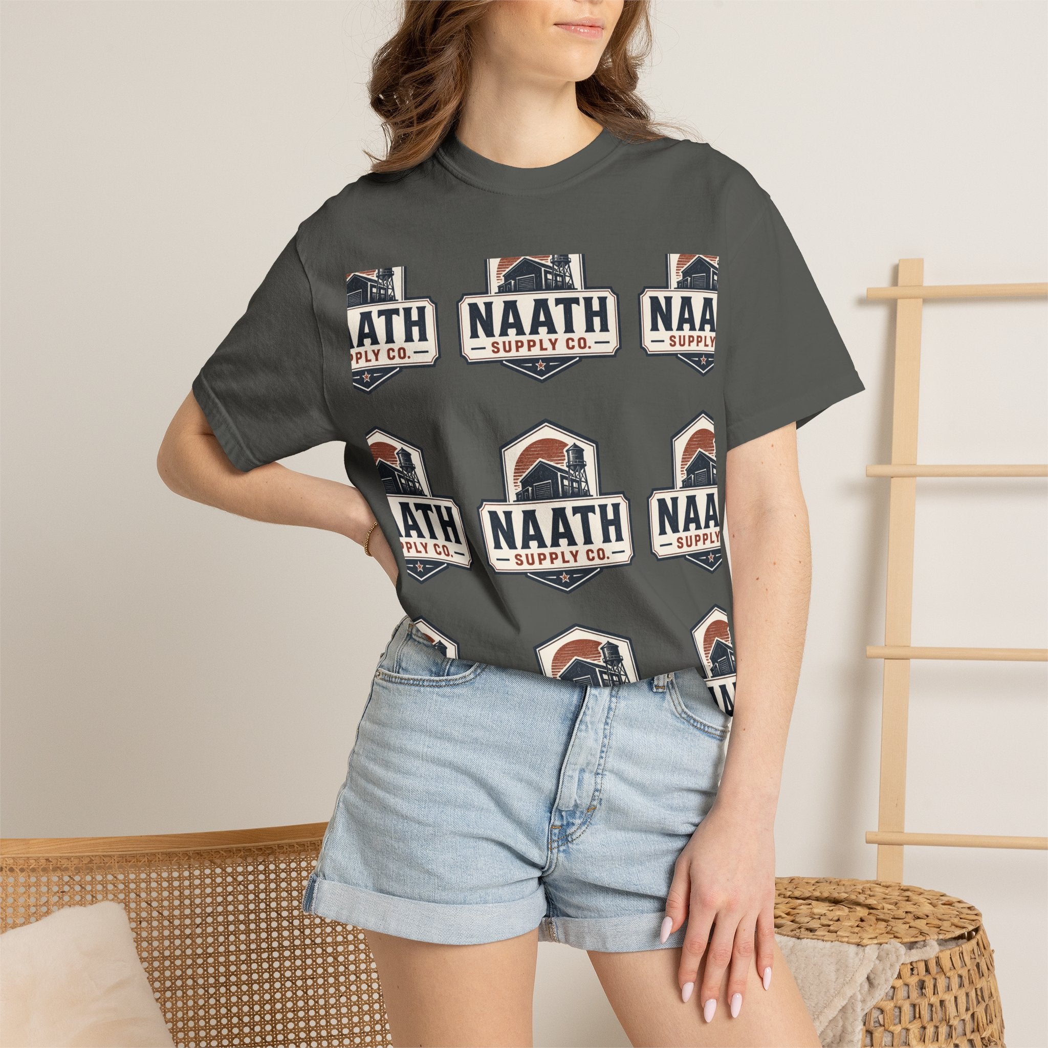 NAATH Supply Co. Logo T-Shirt — Retro Outdoor Badge Graphic Tee