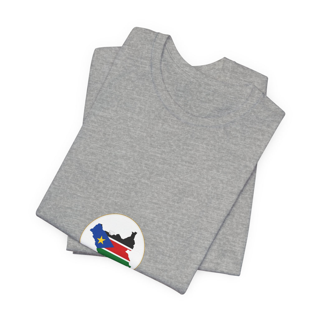South Sudan Map Flag T‑Shirt — Proud South Sudanese Graphic Tee