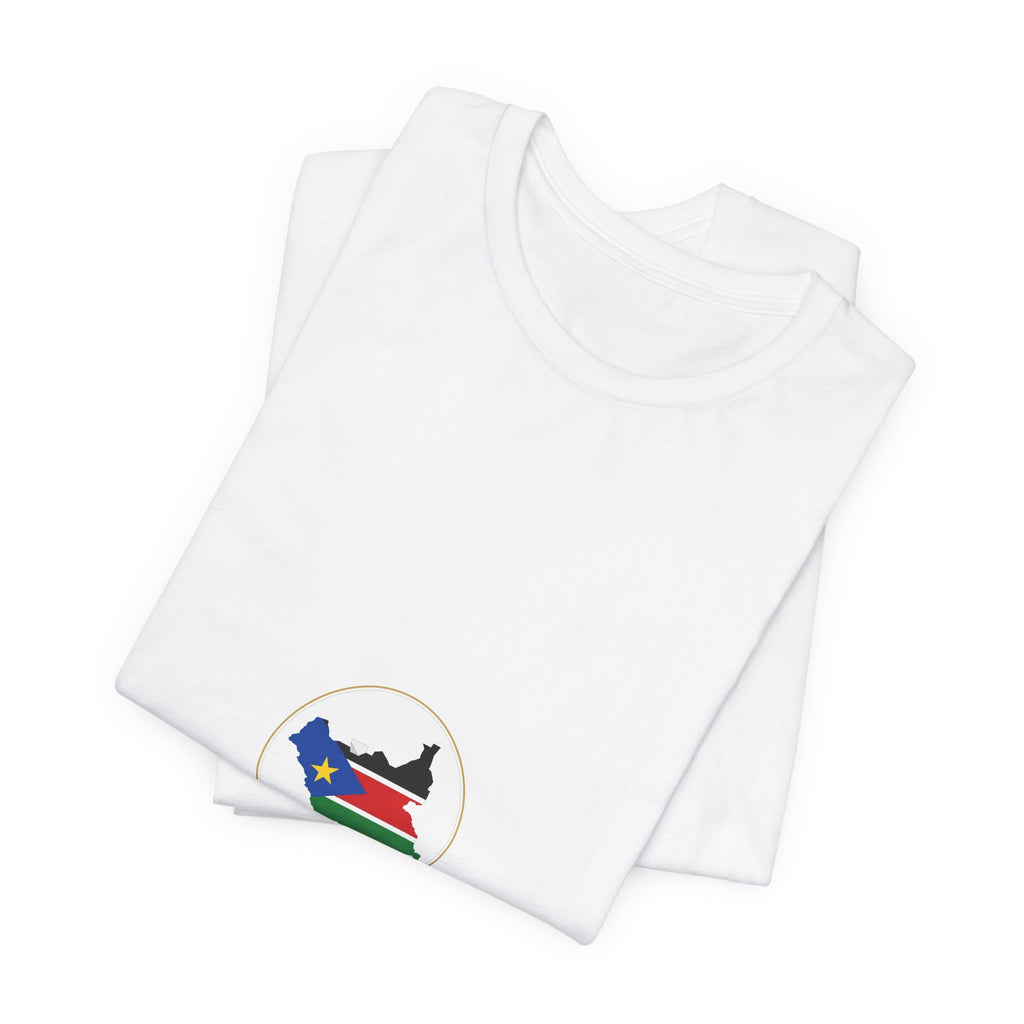 South Sudan Map Flag T‑Shirt — Proud South Sudanese Graphic Tee