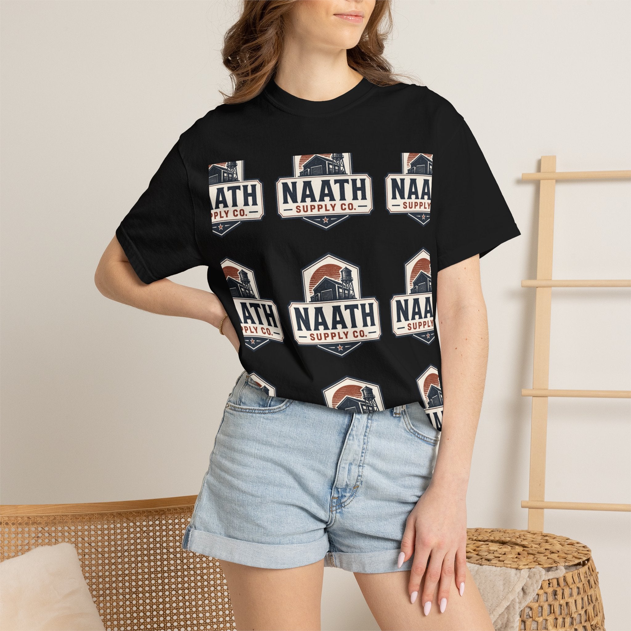 NAATH Supply Co. Logo T-Shirt — Retro Outdoor Badge Graphic Tee