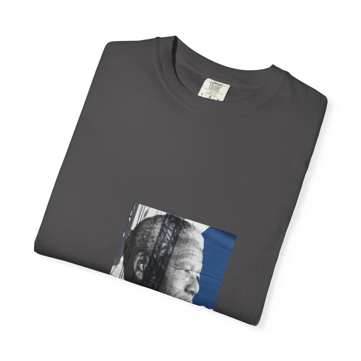 Nelson Mandela Portrait T-Shirt — Inspirational Civil Rights Graphic Tee