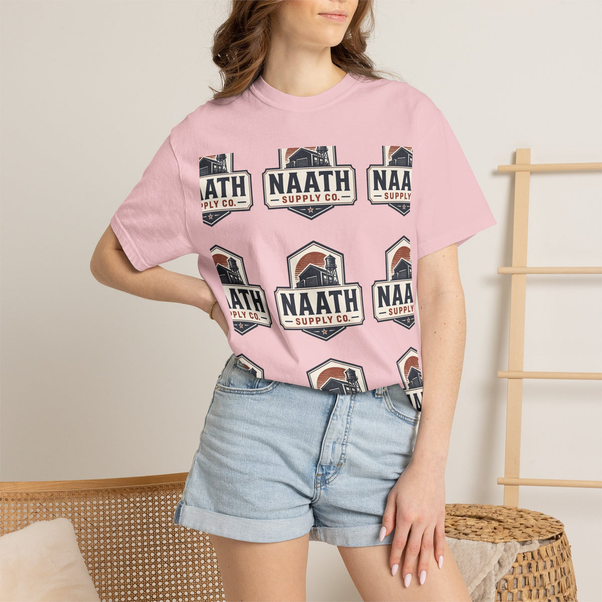NAATH Supply Co. Logo T-Shirt — Retro Outdoor Badge Graphic Tee
