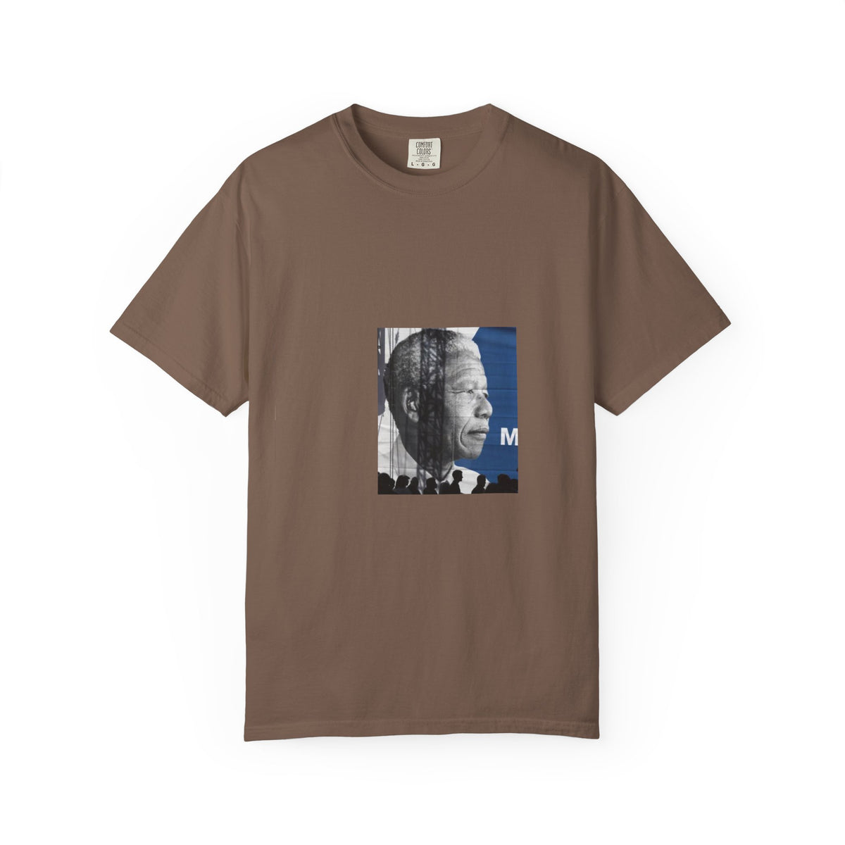 Nelson Mandela Portrait T-Shirt — Inspirational Civil Rights Graphic Tee