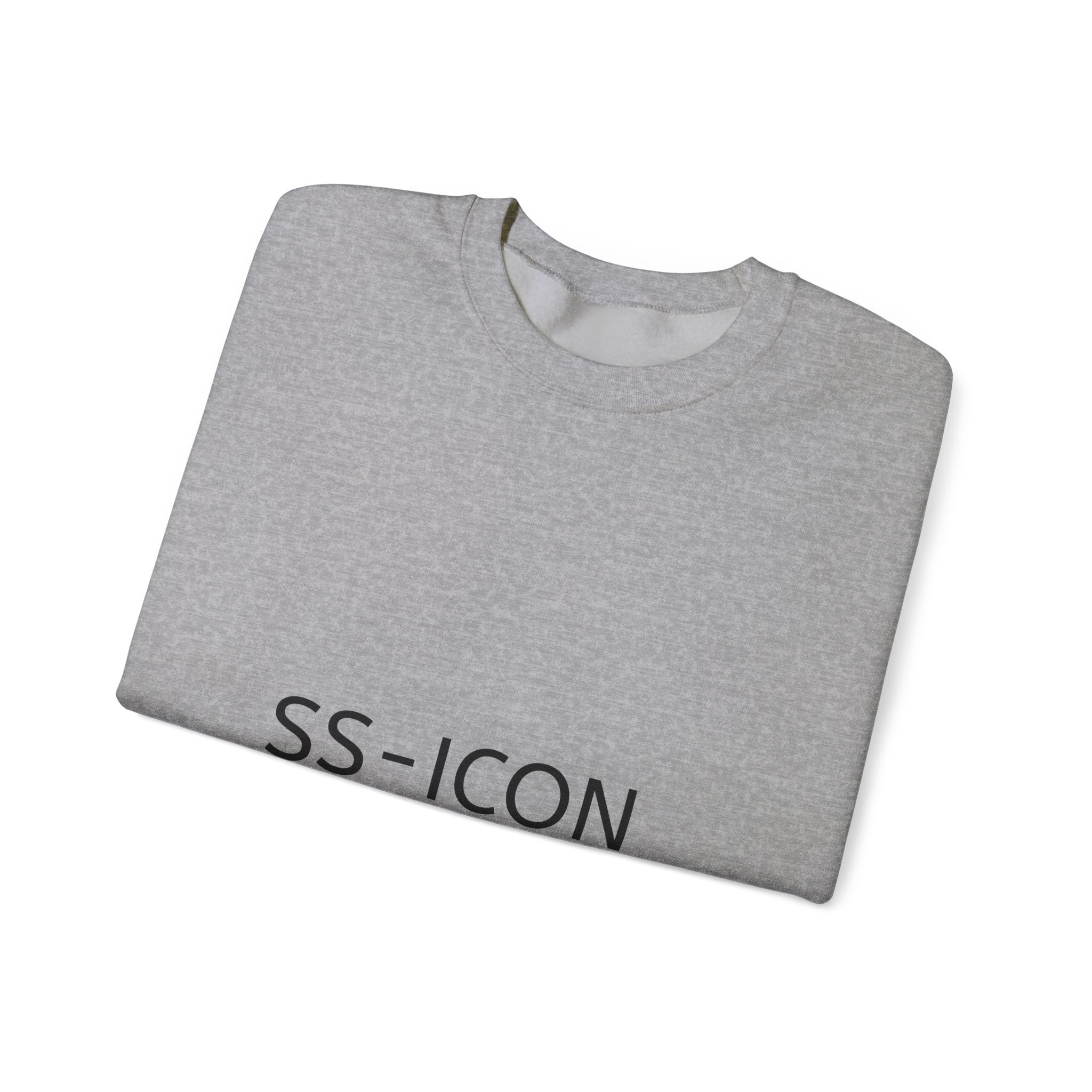 SS-ICON Minimalist Crewneck Sweatshirt — Graphic Logo Pullover