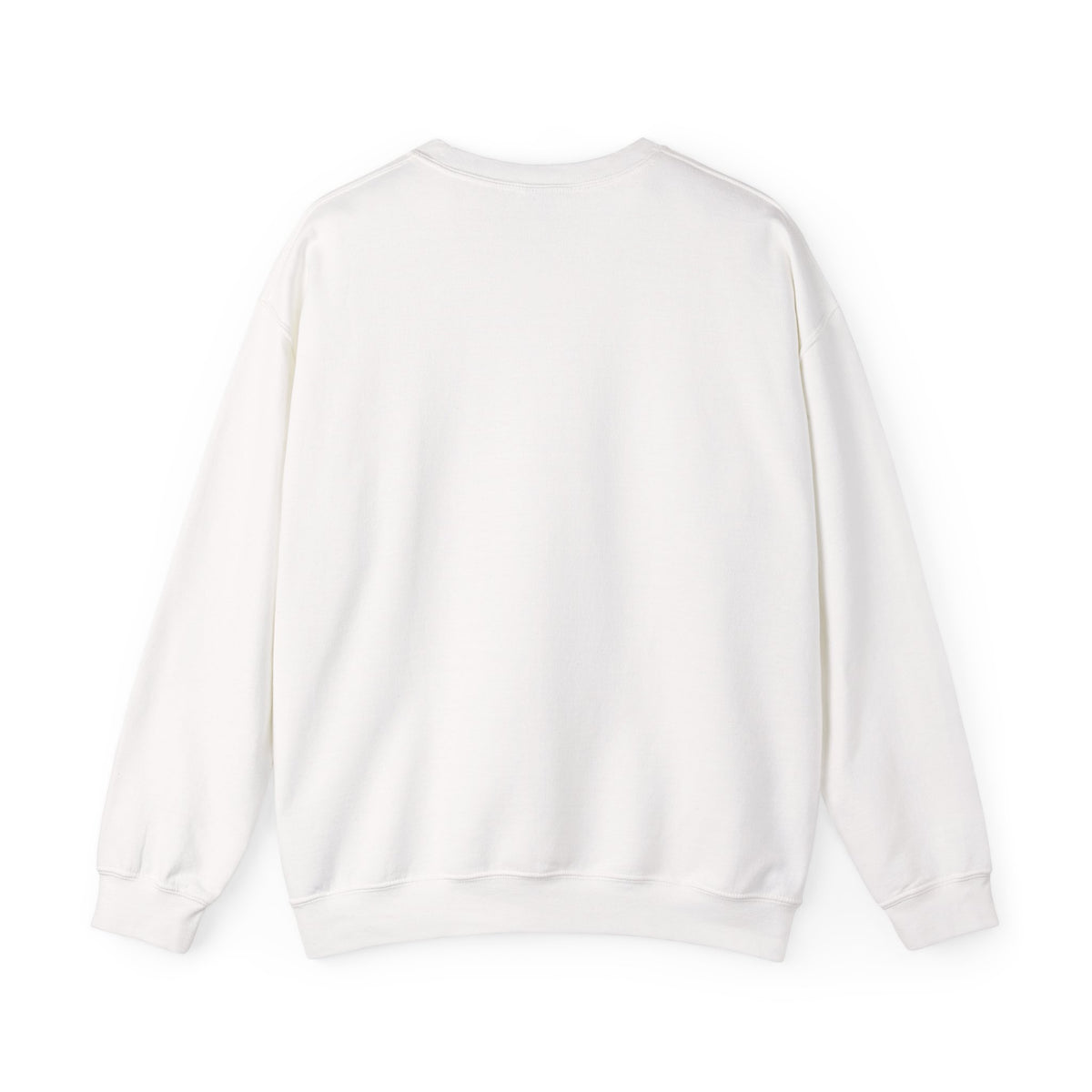 Christian Cross Graphic Sweatshirt — Inspirational Faith Crewneck with Prayer Card Design