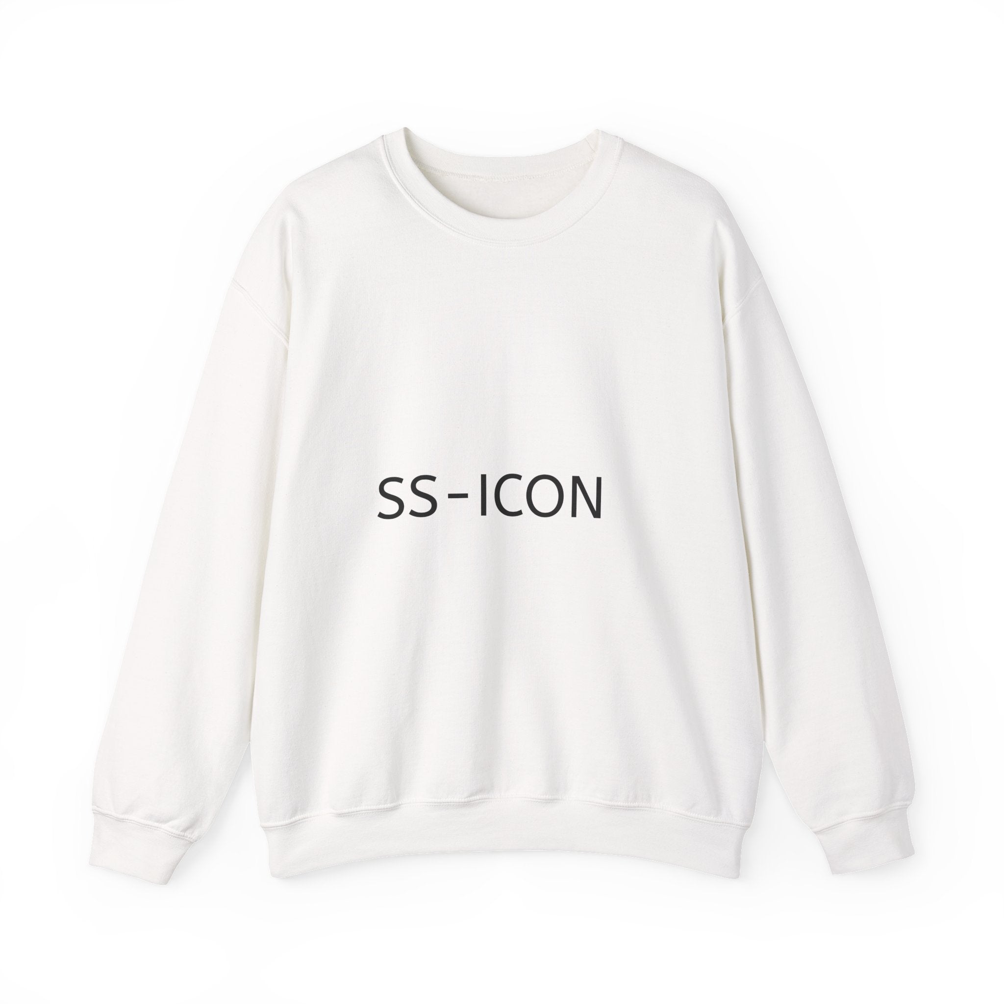 SS-ICON Minimalist Crewneck Sweatshirt — Graphic Logo Pullover