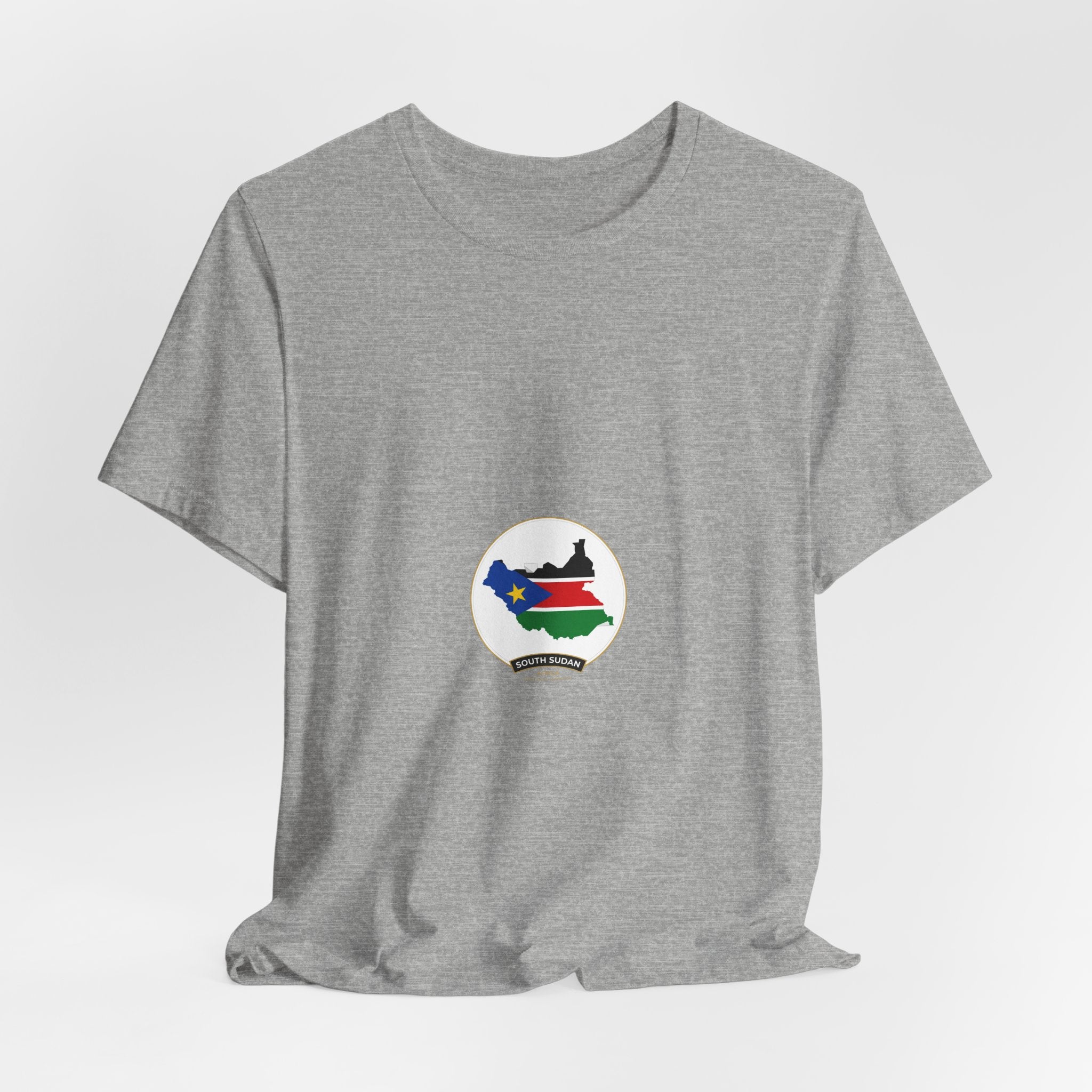 South Sudan Map Flag T‑Shirt — Proud South Sudanese Graphic Tee