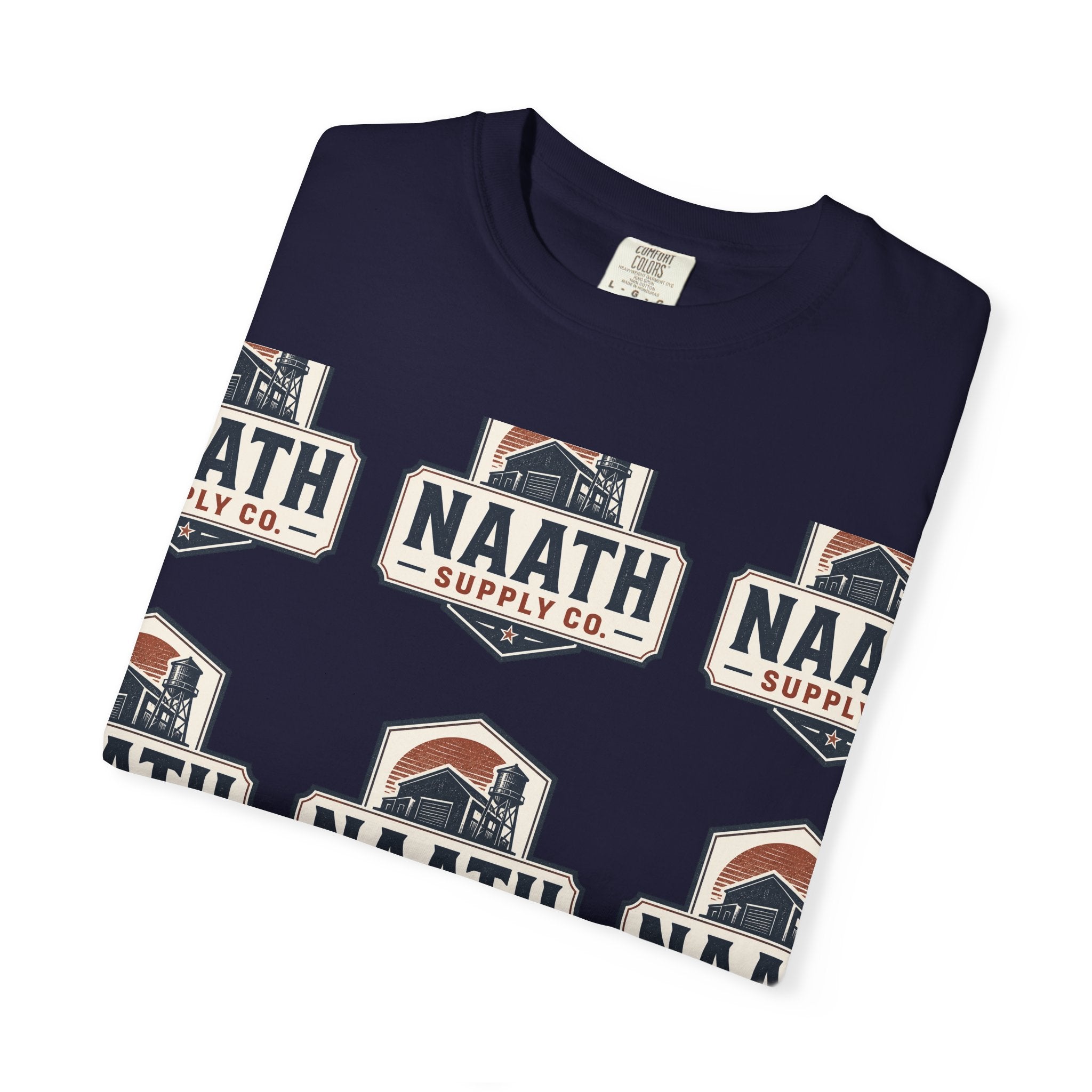 NAATH Supply Co. Logo T-Shirt — Retro Outdoor Badge Graphic Tee