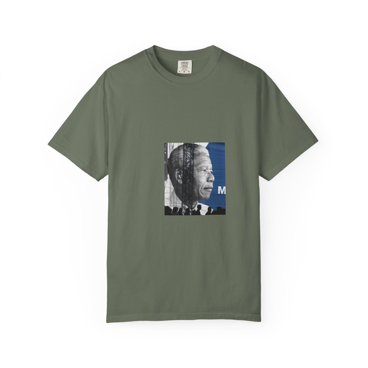 Nelson Mandela Portrait T-Shirt — Inspirational Civil Rights Graphic Tee