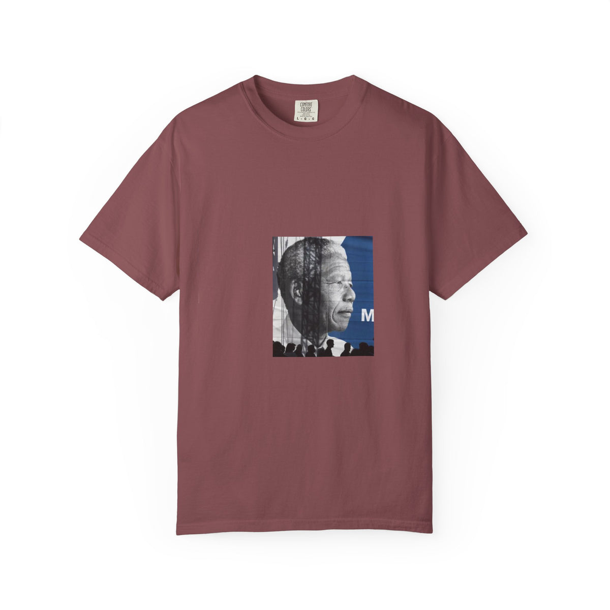 Nelson Mandela Portrait T-Shirt — Inspirational Civil Rights Graphic Tee