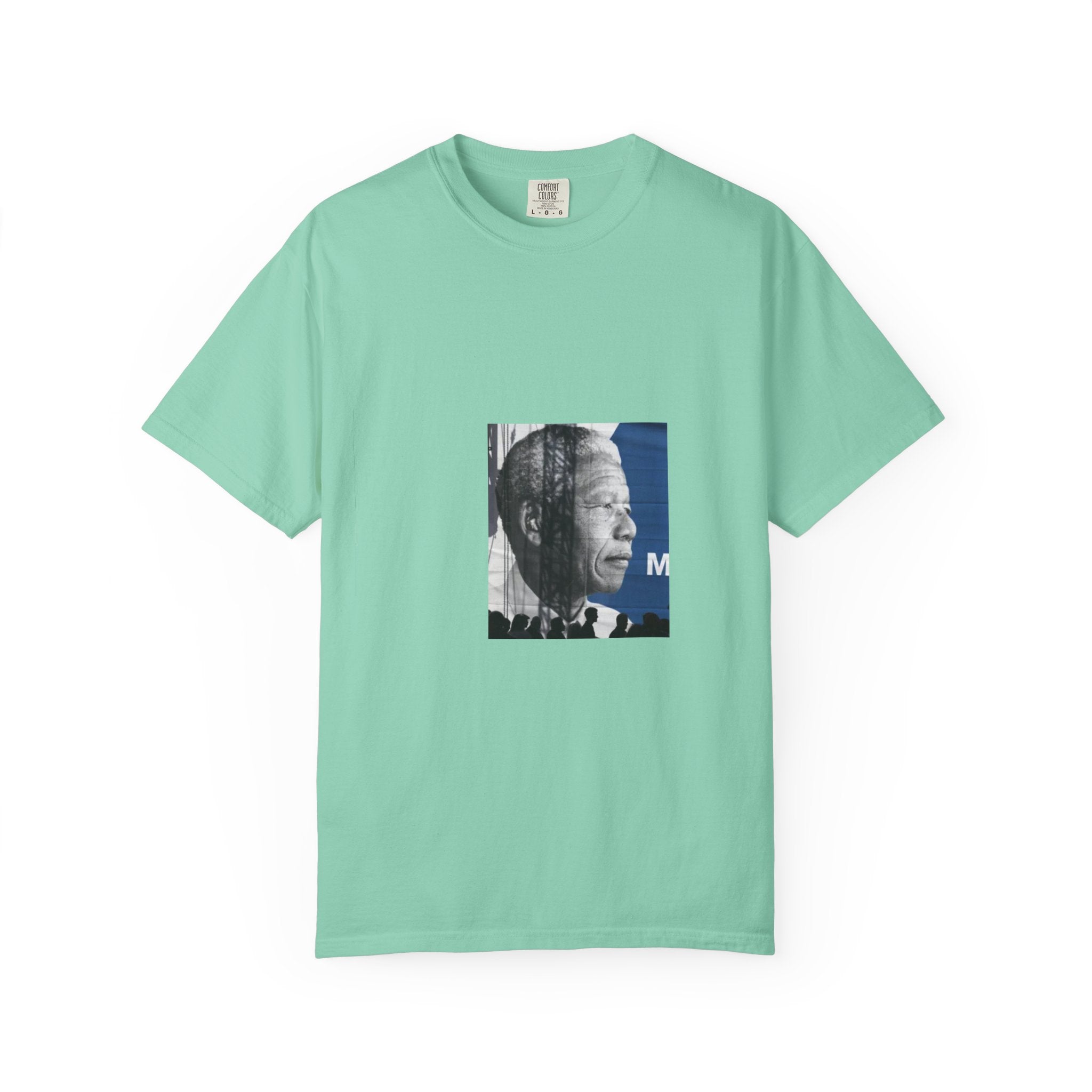 Nelson Mandela Portrait T-Shirt — Inspirational Civil Rights Graphic Tee