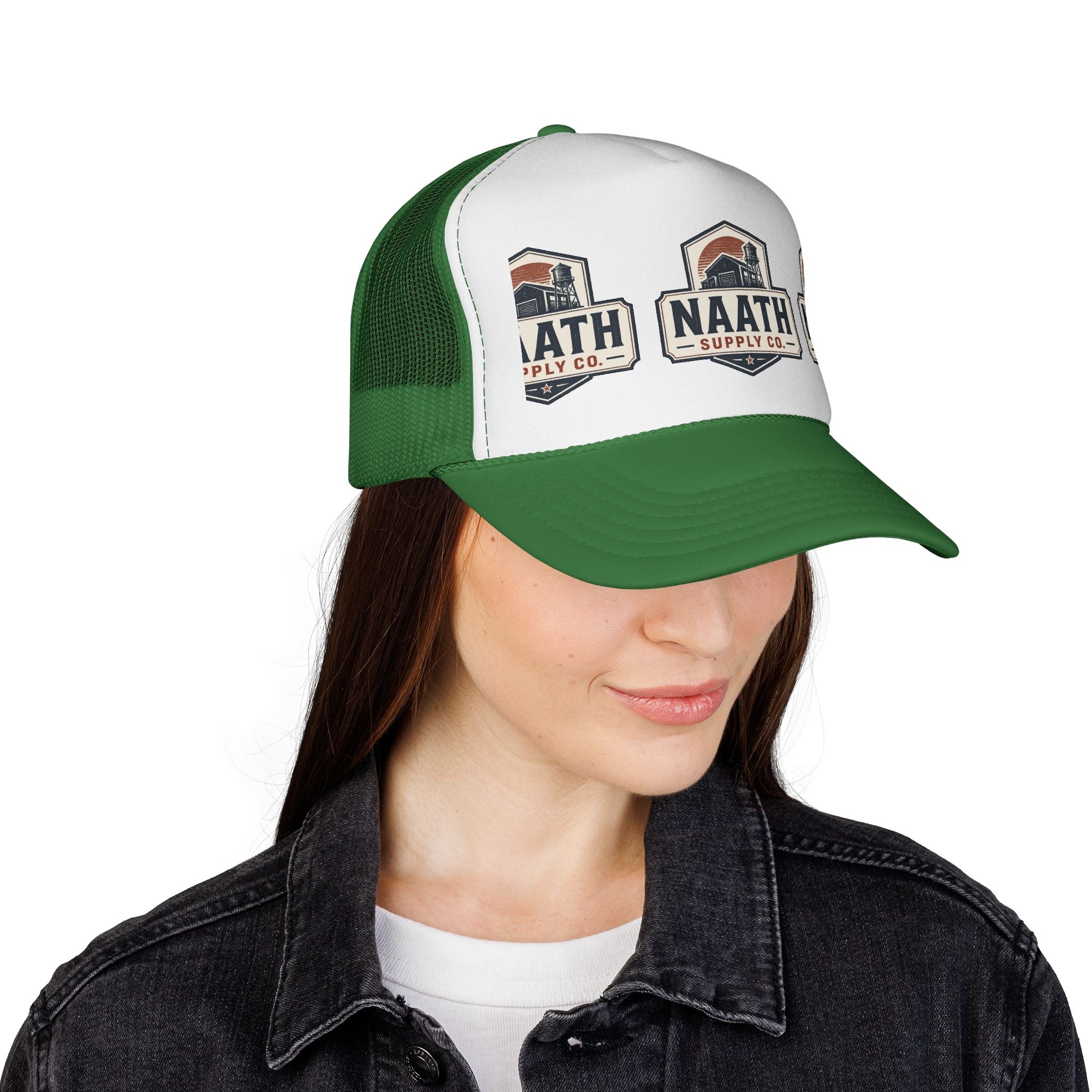 NAATH Supply Co. Trucker Hat - Vintage Outdoor Logo Mesh Cap