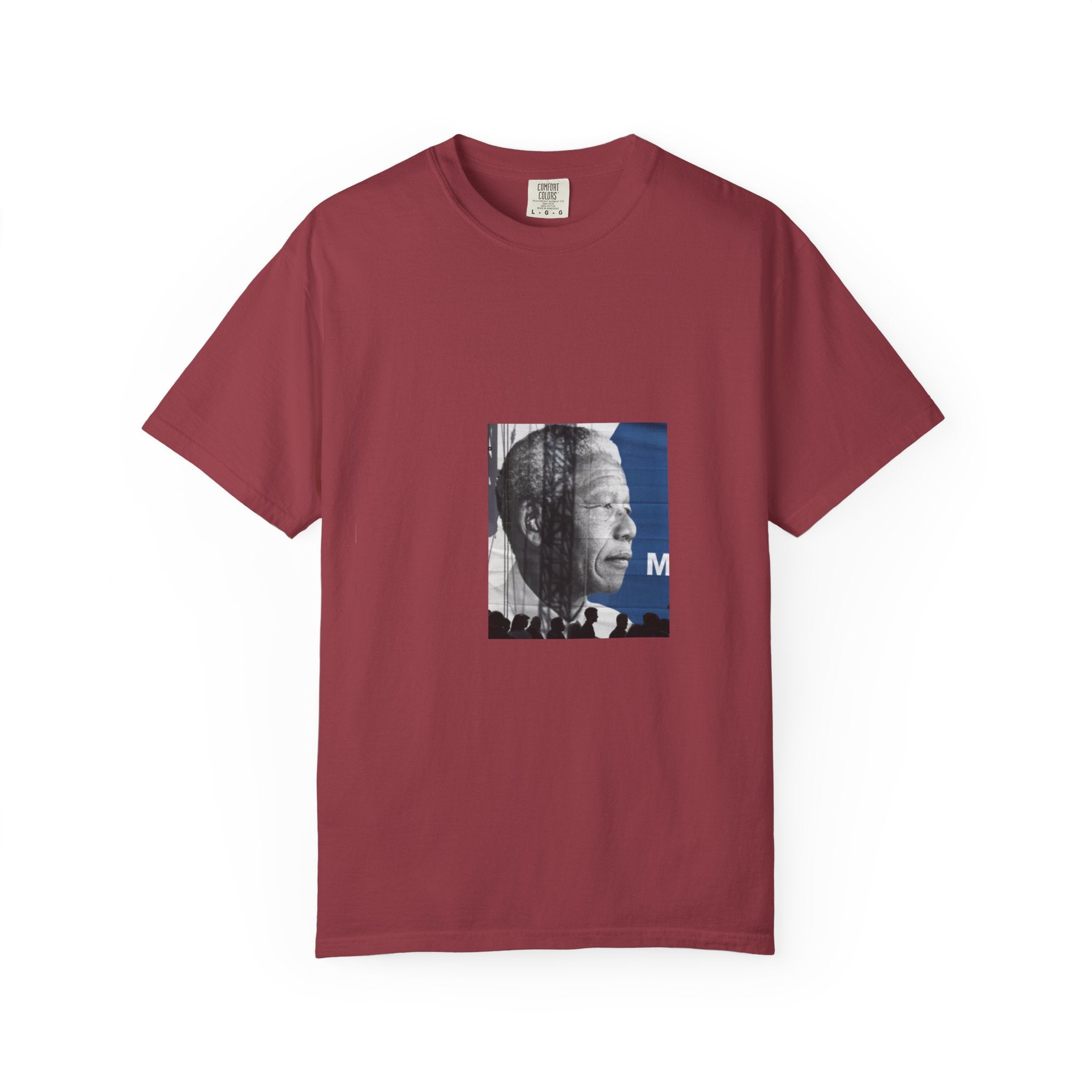 Nelson Mandela Portrait T-Shirt — Inspirational Civil Rights Graphic Tee