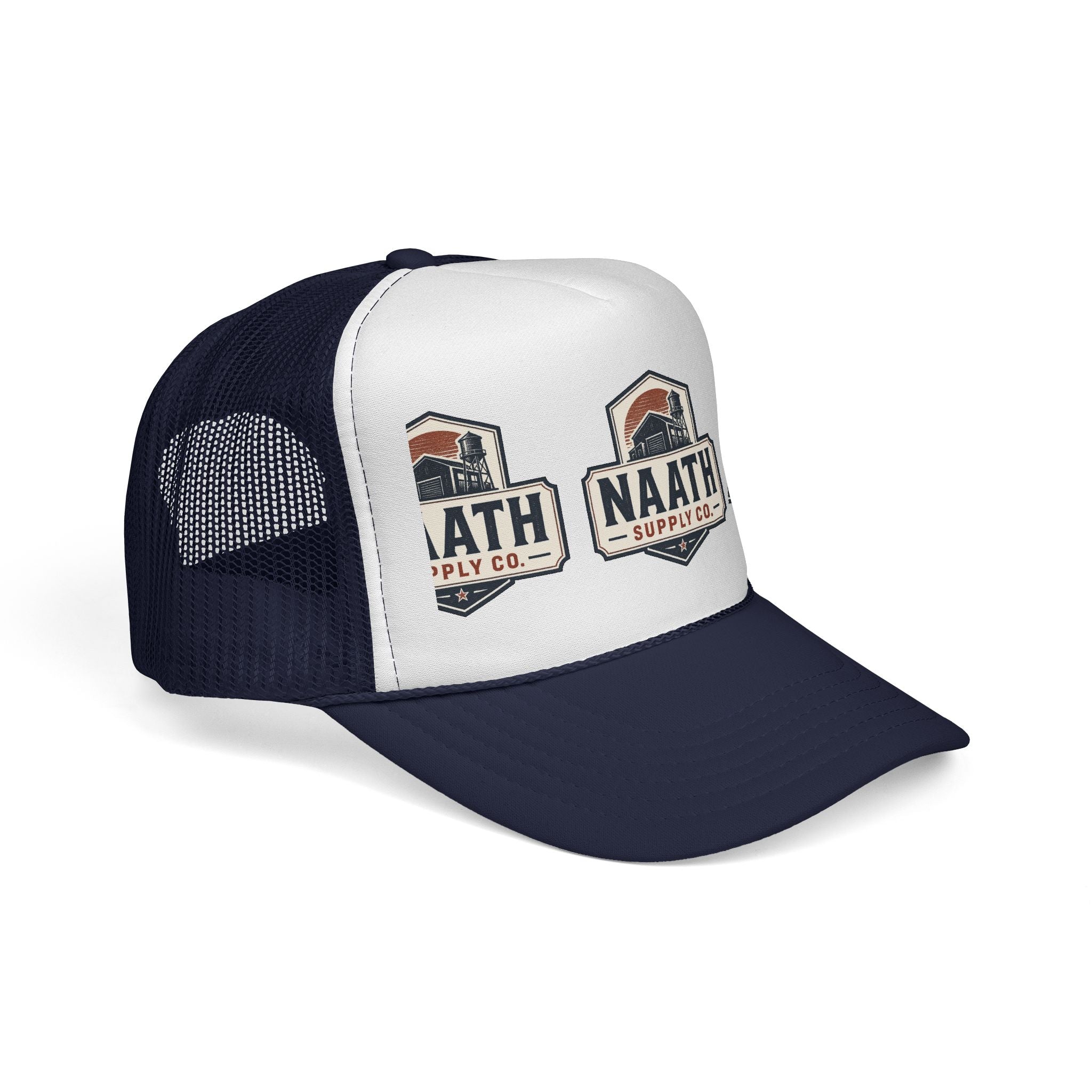 NAATH Supply Co. Trucker Hat - Vintage Outdoor Logo Mesh Cap