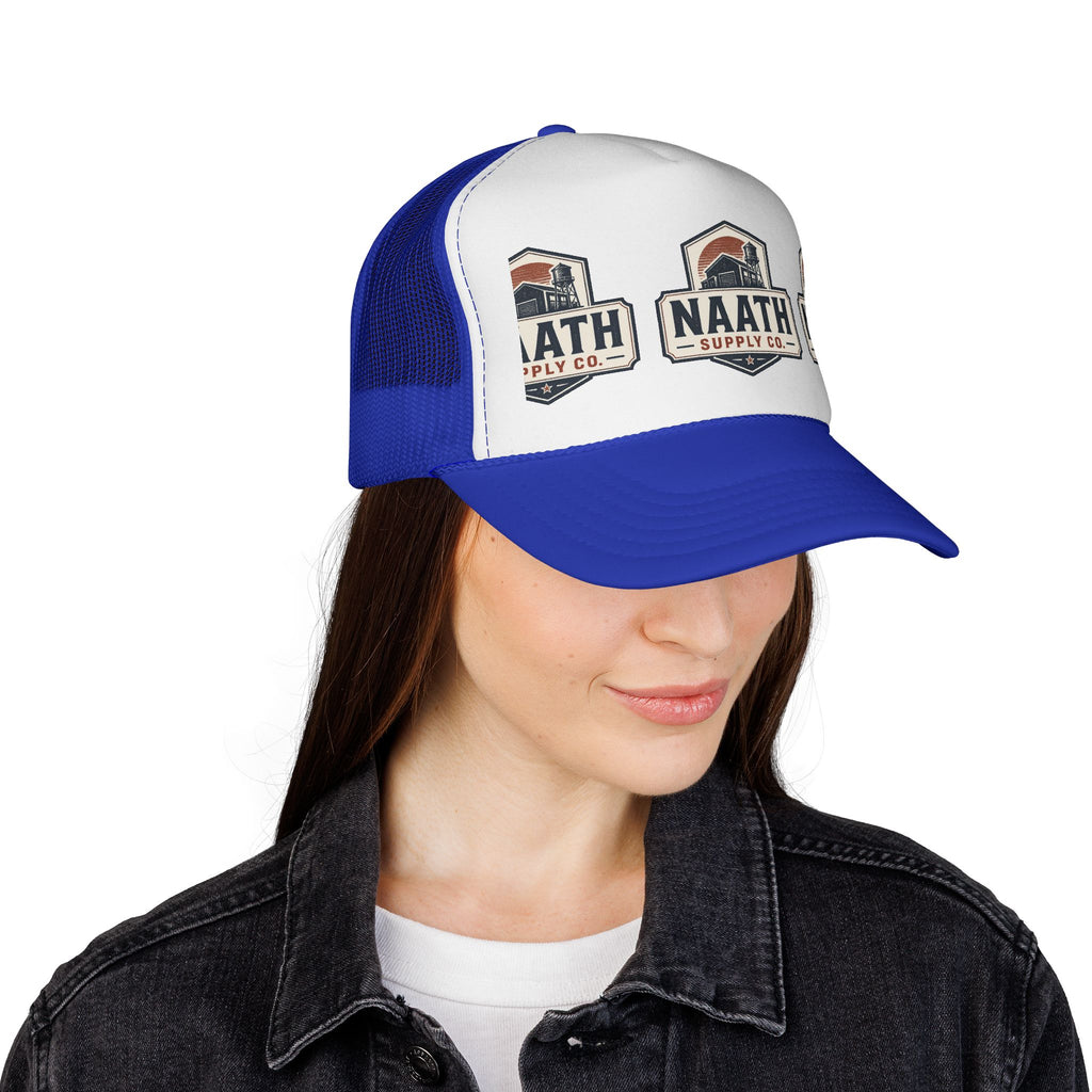 NAATH Supply Co. Trucker Hat - Vintage Outdoor Logo Mesh Cap