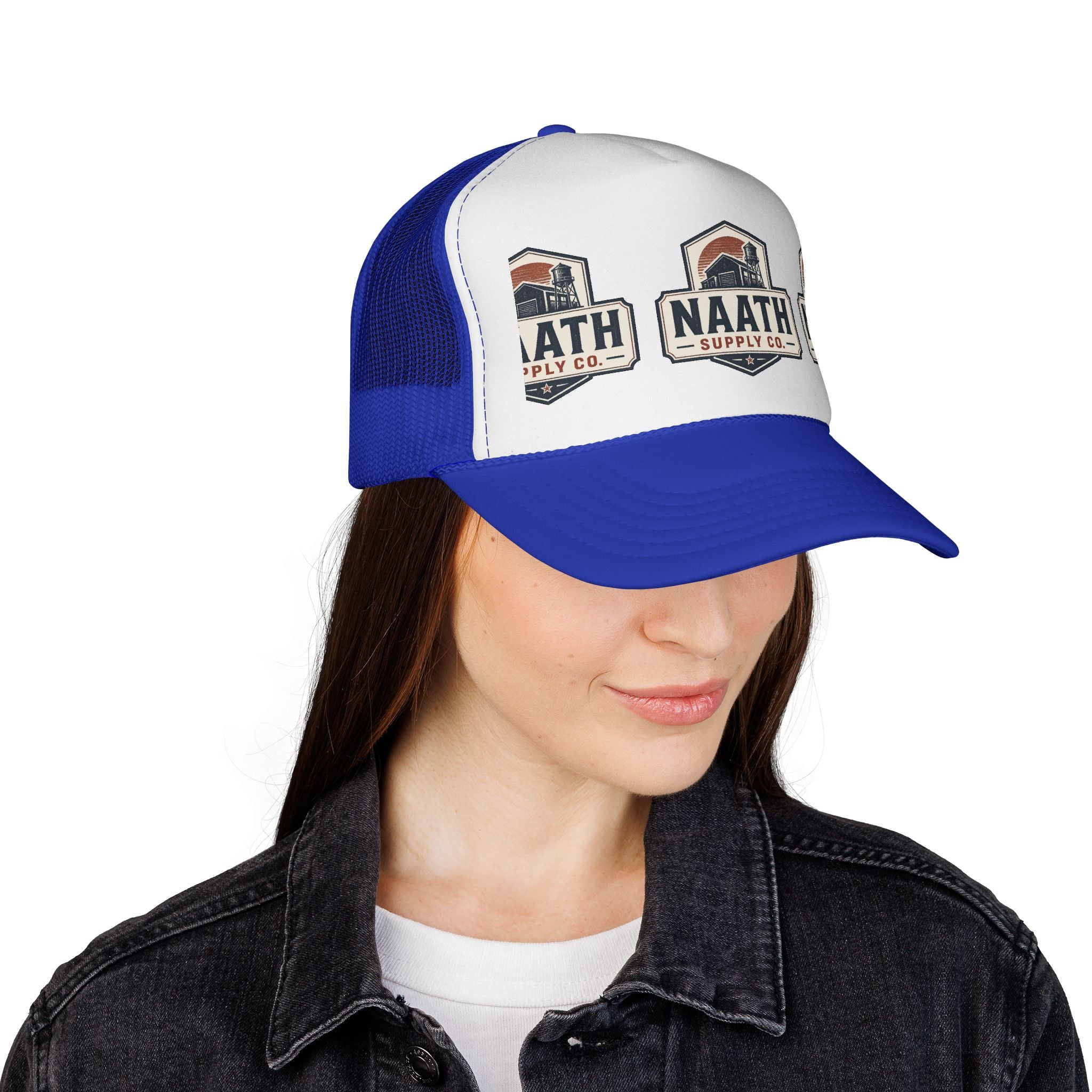 NAATH Supply Co. Trucker Hat - Vintage Outdoor Logo Mesh Cap