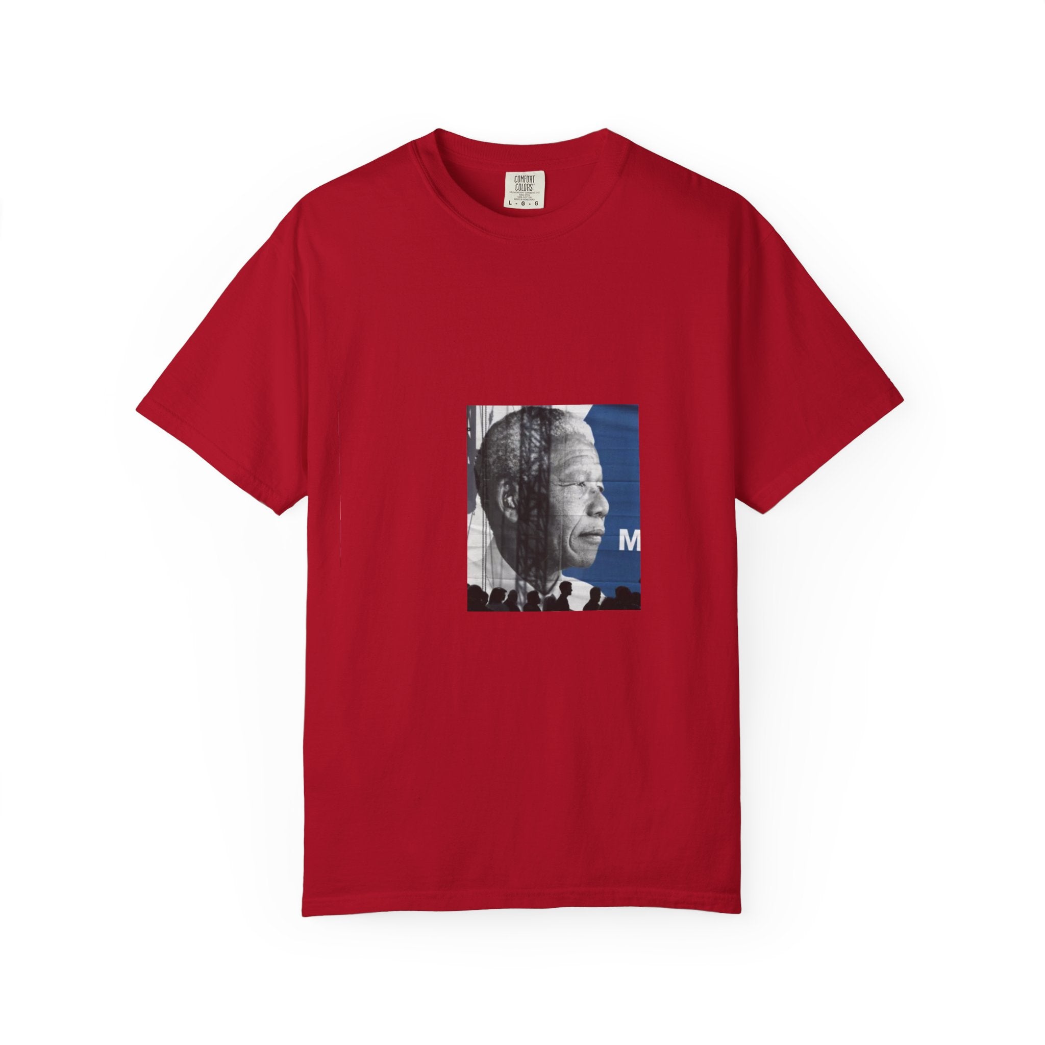 Nelson Mandela Portrait T-Shirt — Inspirational Civil Rights Graphic Tee