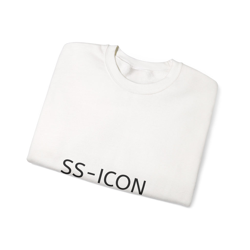 SS-ICON Minimalist Crewneck Sweatshirt — Graphic Logo Pullover