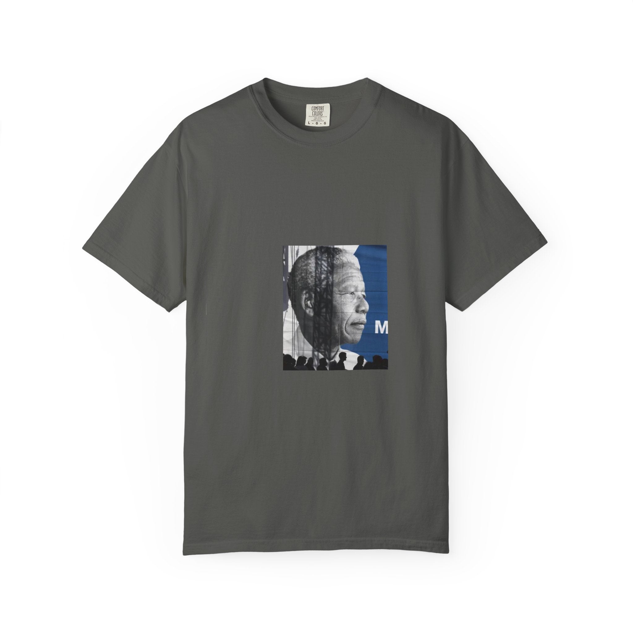 Nelson Mandela Portrait T-Shirt — Inspirational Civil Rights Graphic Tee