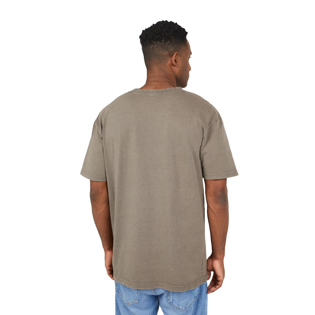 Naath Supply Co. Acid-Wash Oversized Tee — Retro Outdoor Logo
