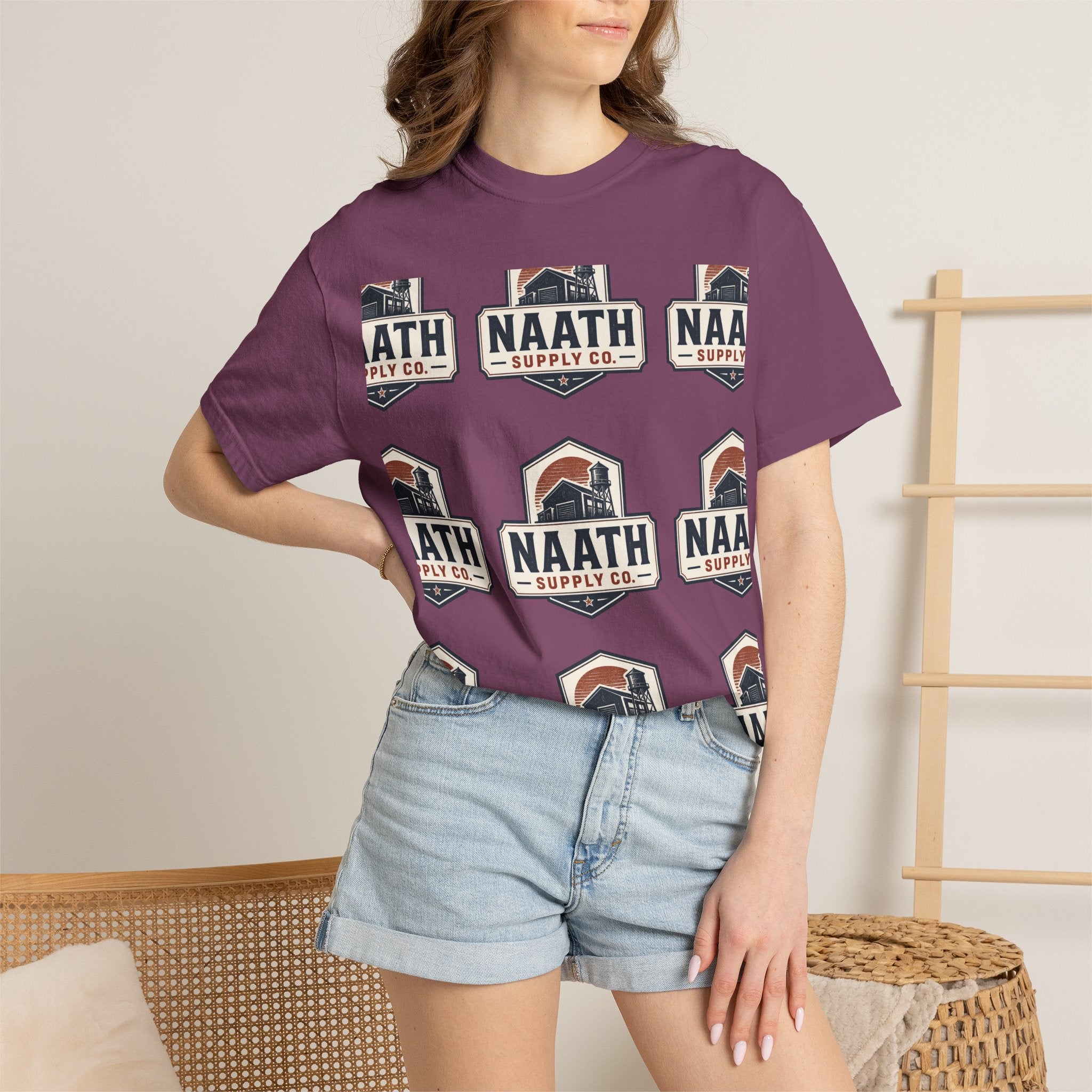 NAATH Supply Co. Logo T-Shirt — Retro Outdoor Badge Graphic Tee