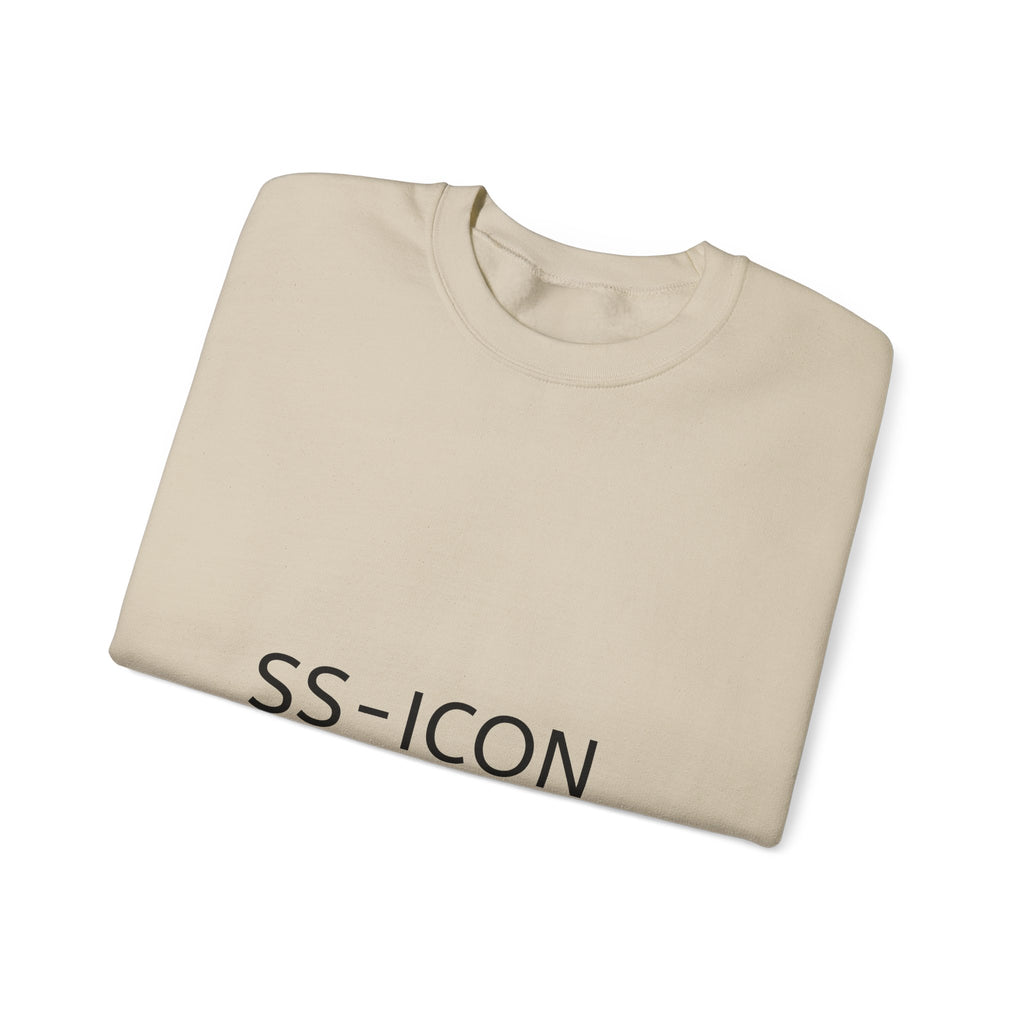 SS-ICON Minimalist Crewneck Sweatshirt — Graphic Logo Pullover