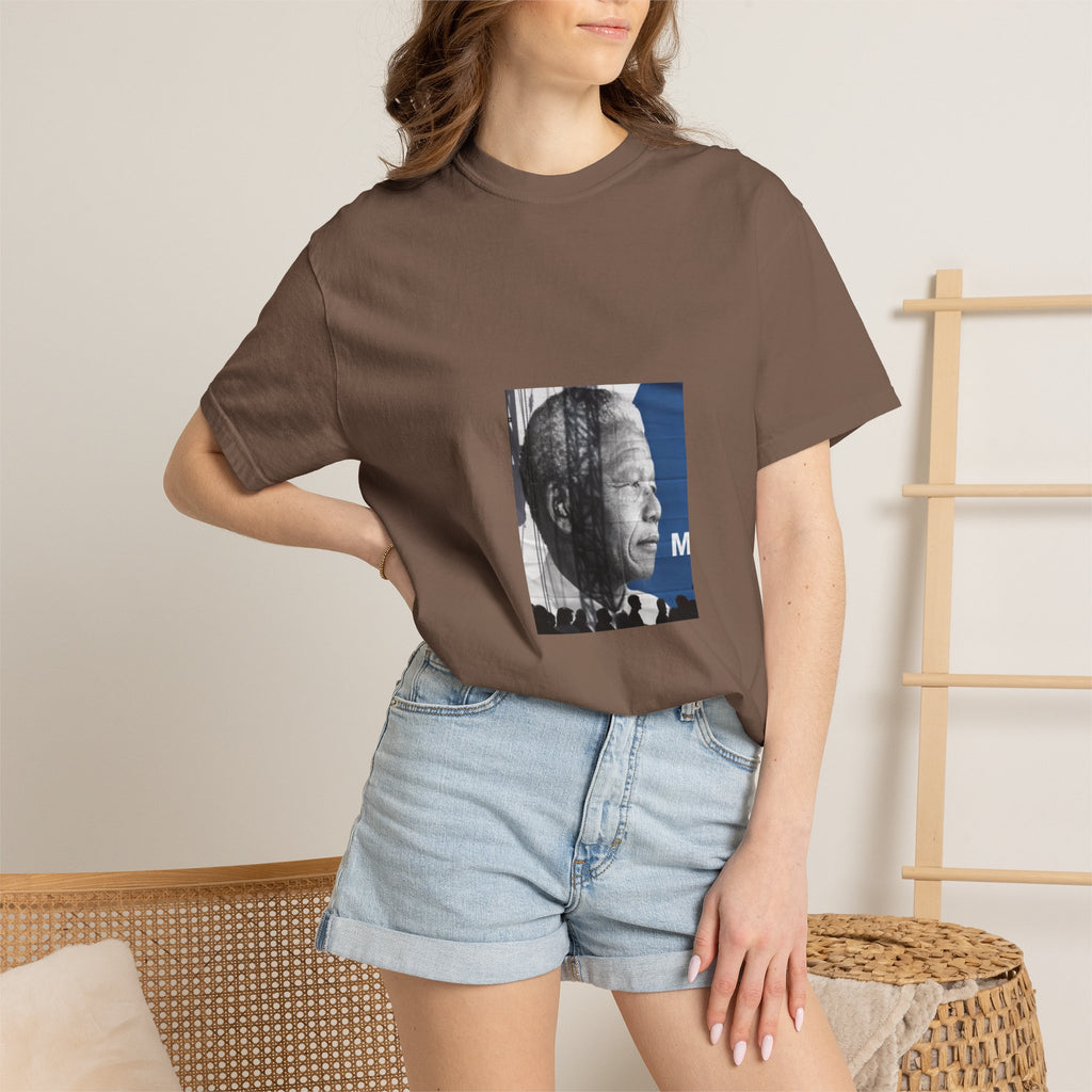Nelson Mandela Portrait T-Shirt — Inspirational Civil Rights Graphic Tee